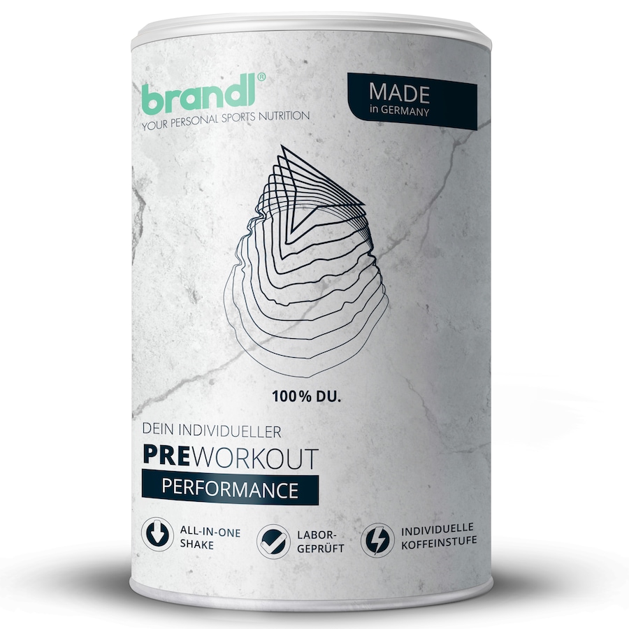 Brandl Nutrition Pre-Workout Booster 2.0 | Stufe 3 500g 500 g Weiss