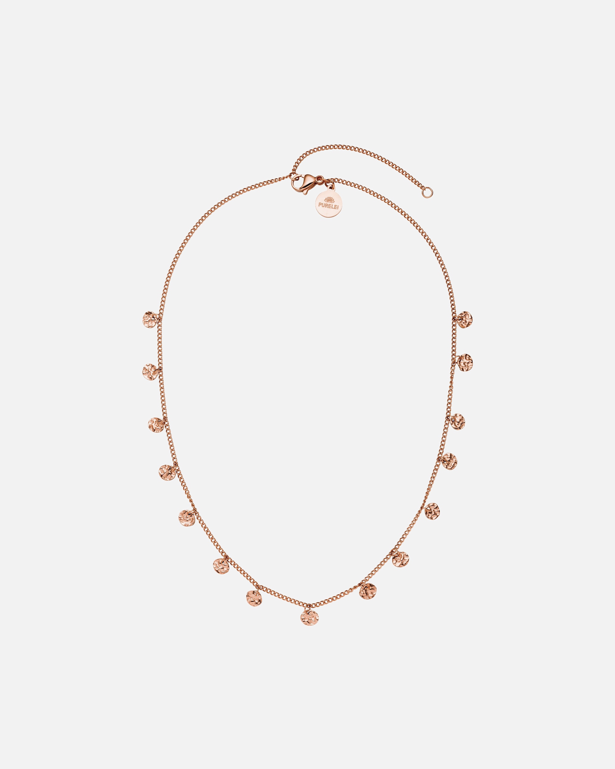 Halskette für Weiblich Purelei Malihini Kette 100% Edelstahl Rosegold