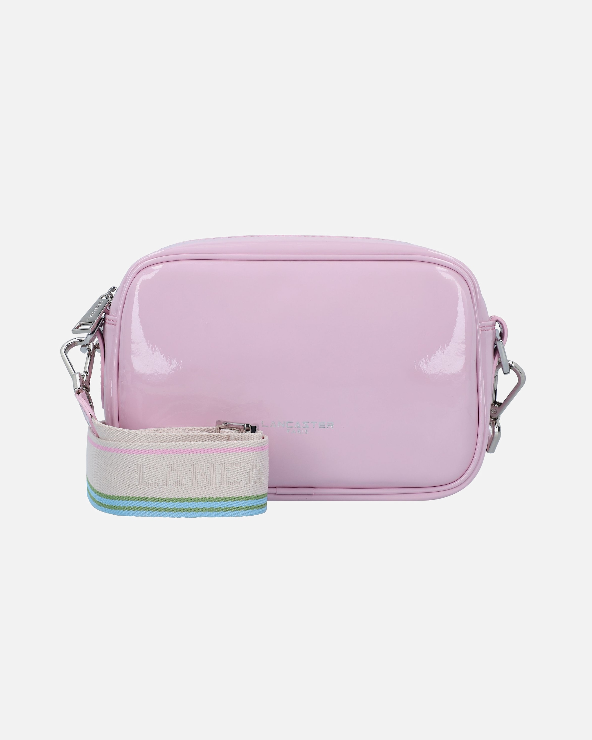 Clutch für Weiblich Lancaster Paris Vernis Firenze Umhängetasche rose