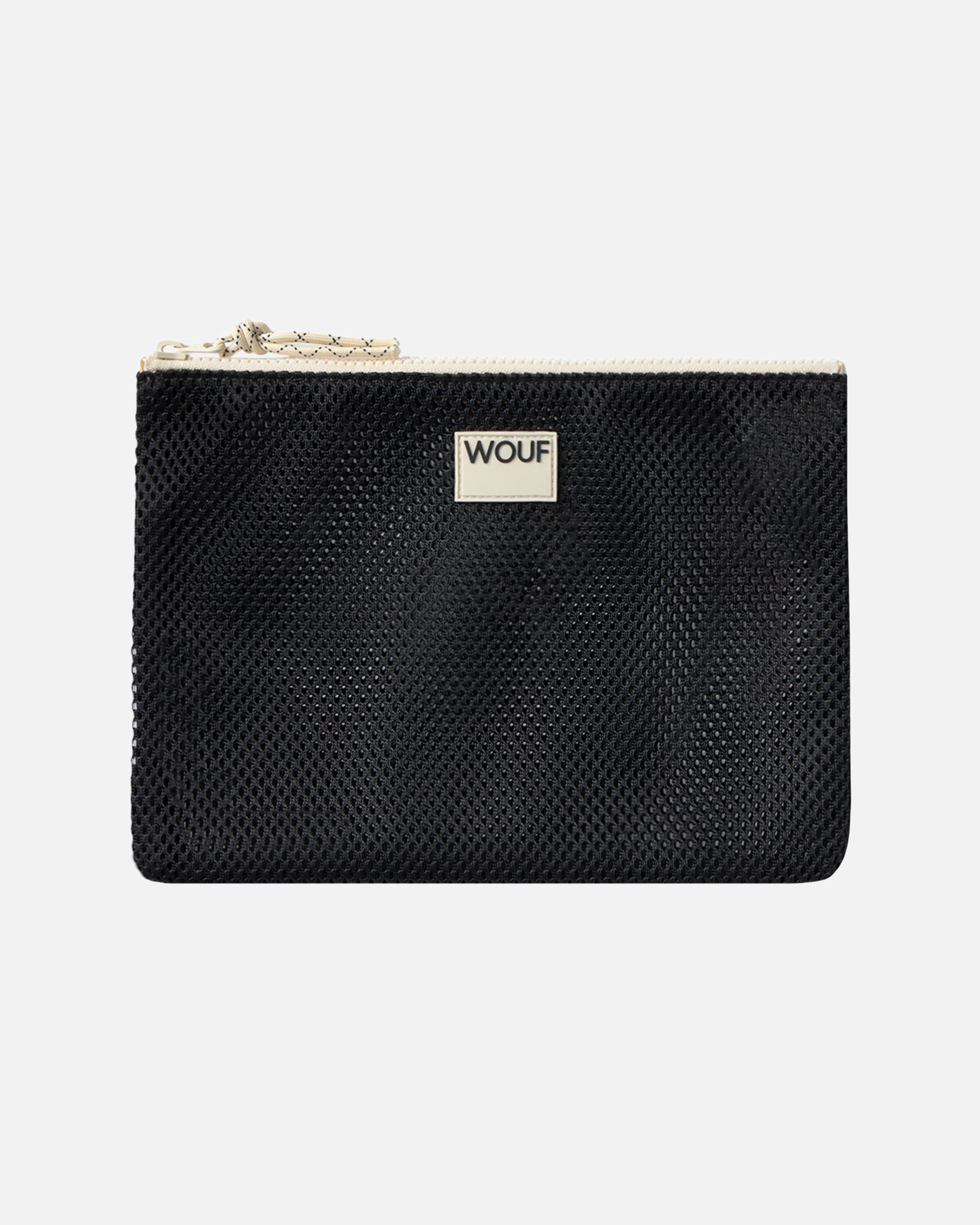 Kulturtasche für Weiblich Wouf Terry Kulturbeutel onyx