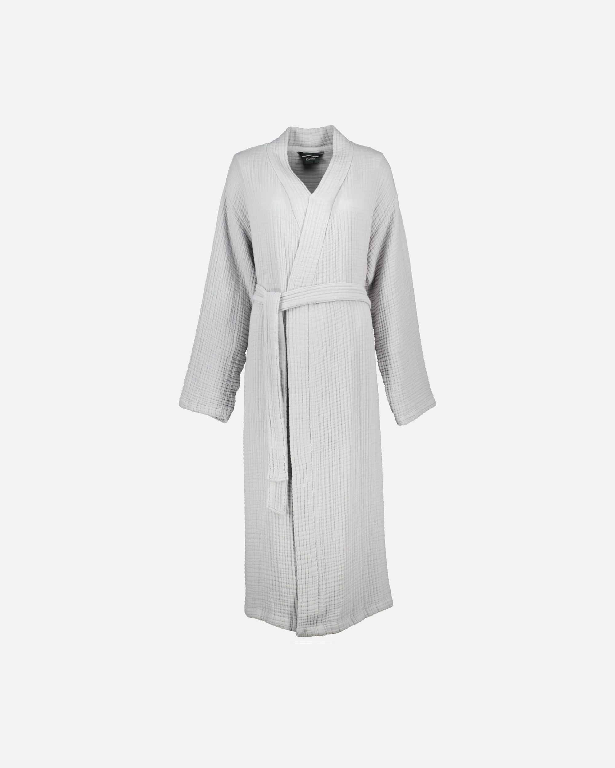Bademantel für Unisex Cawö Cawö Bademäntel Damen Kimono Musselin 838 kreide - 70 S/M