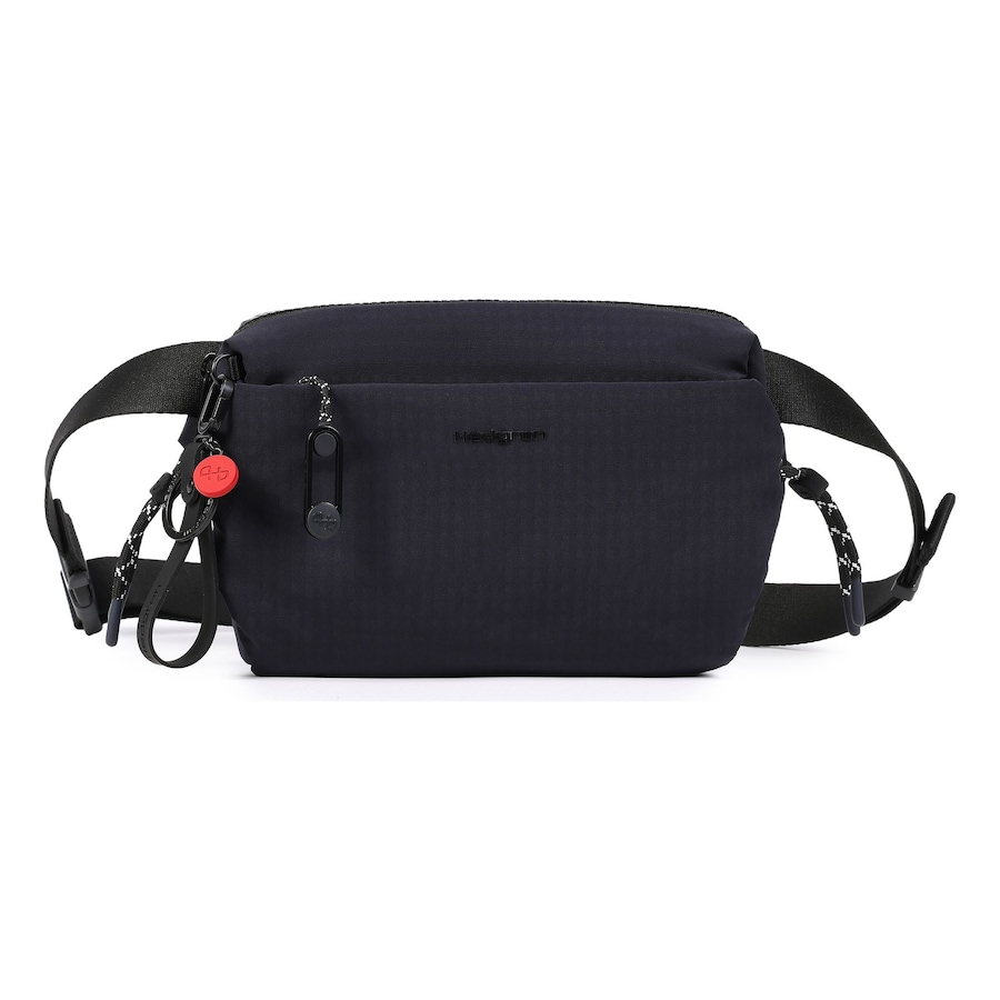 Hedgren String Gürteltasche vulcan blue Schwarz Herren