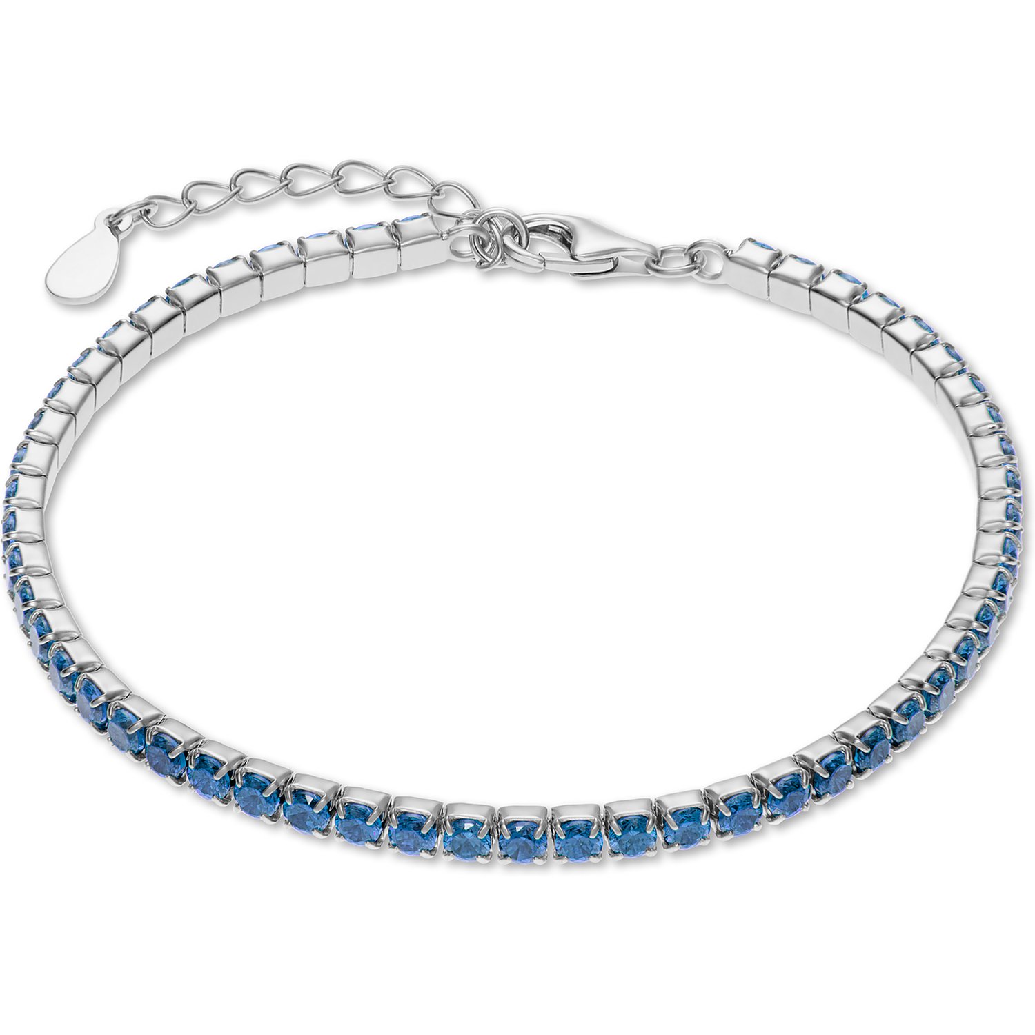 blau, silber