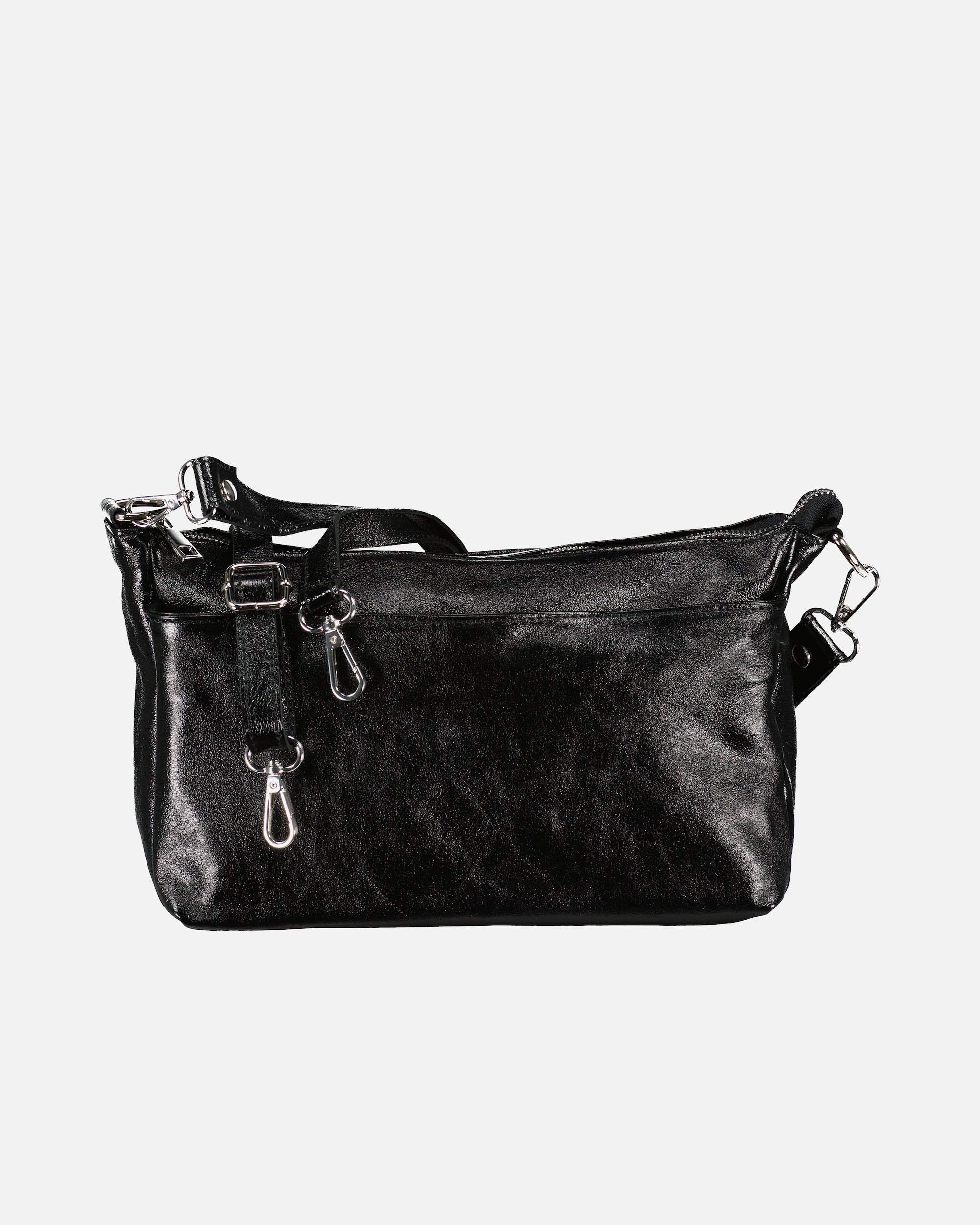 Umhängetasche für Weiblich Hausfelder Manufaktur Umhängetasche Laminato Schwarz