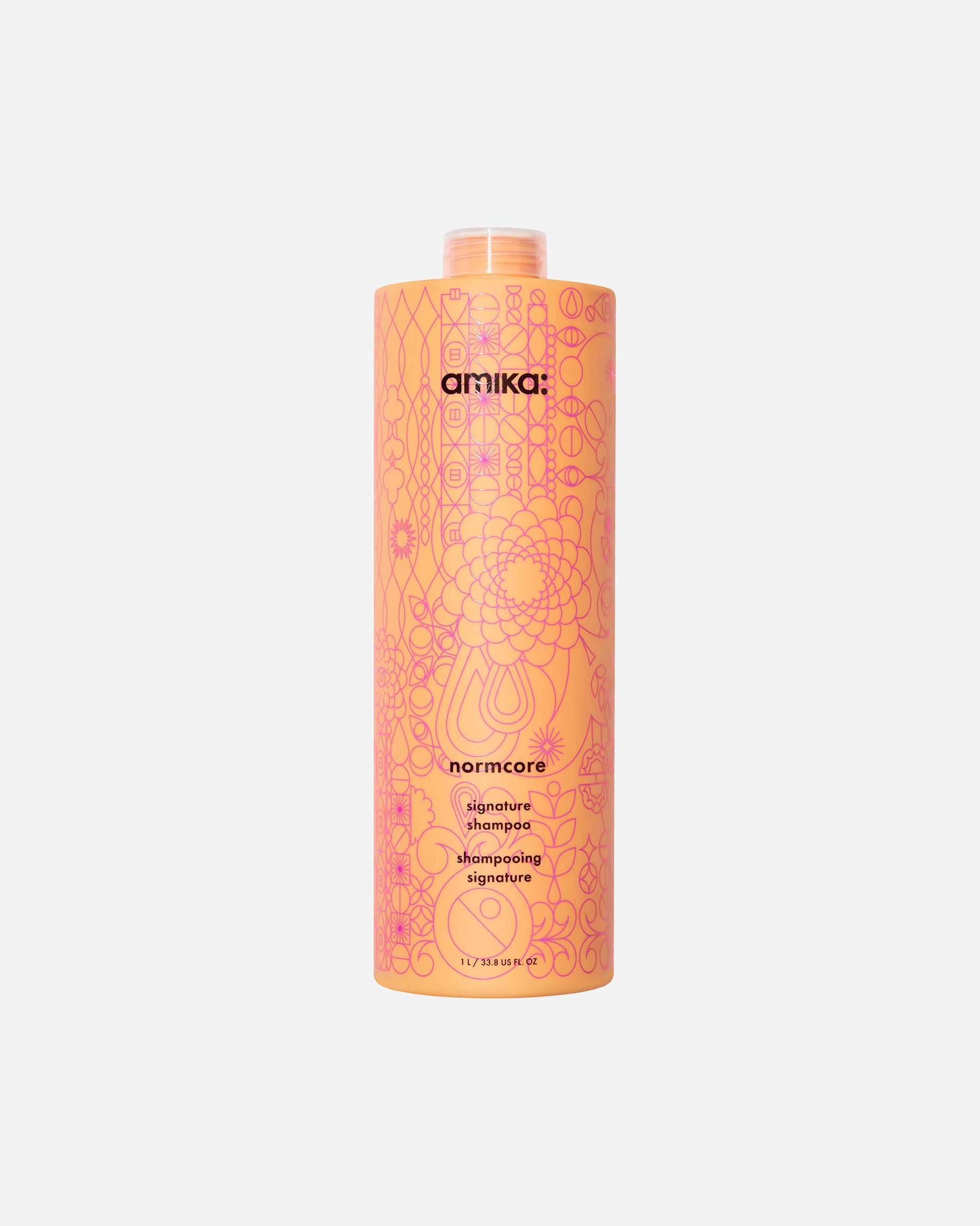 Shampoo für Unisex Amika Care Normcore Signature Shampoo 1000ml