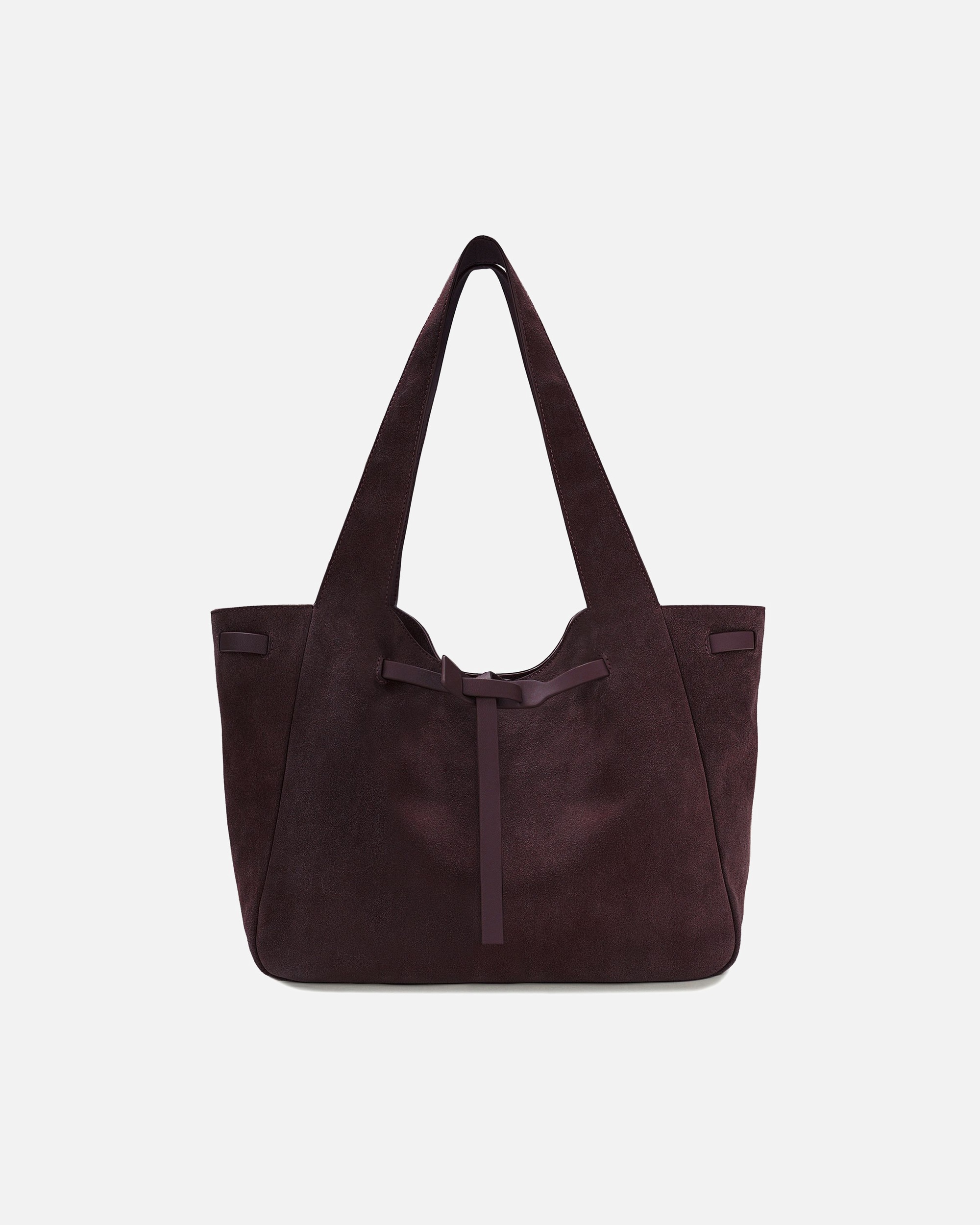 Tasche für Weiblich LES VISIONNAIRES Default Brand Line Garbriella Shopper aubergine