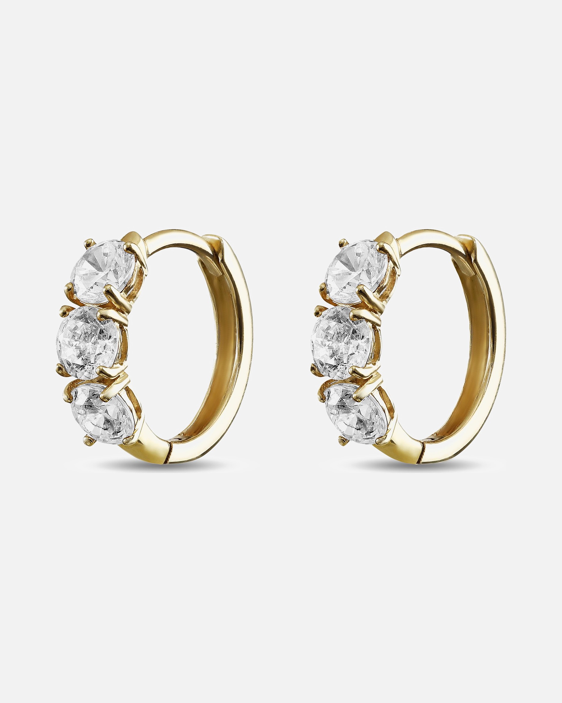Ohrringe für Weiblich FAVS Creolen 375er Gelbgold One Size