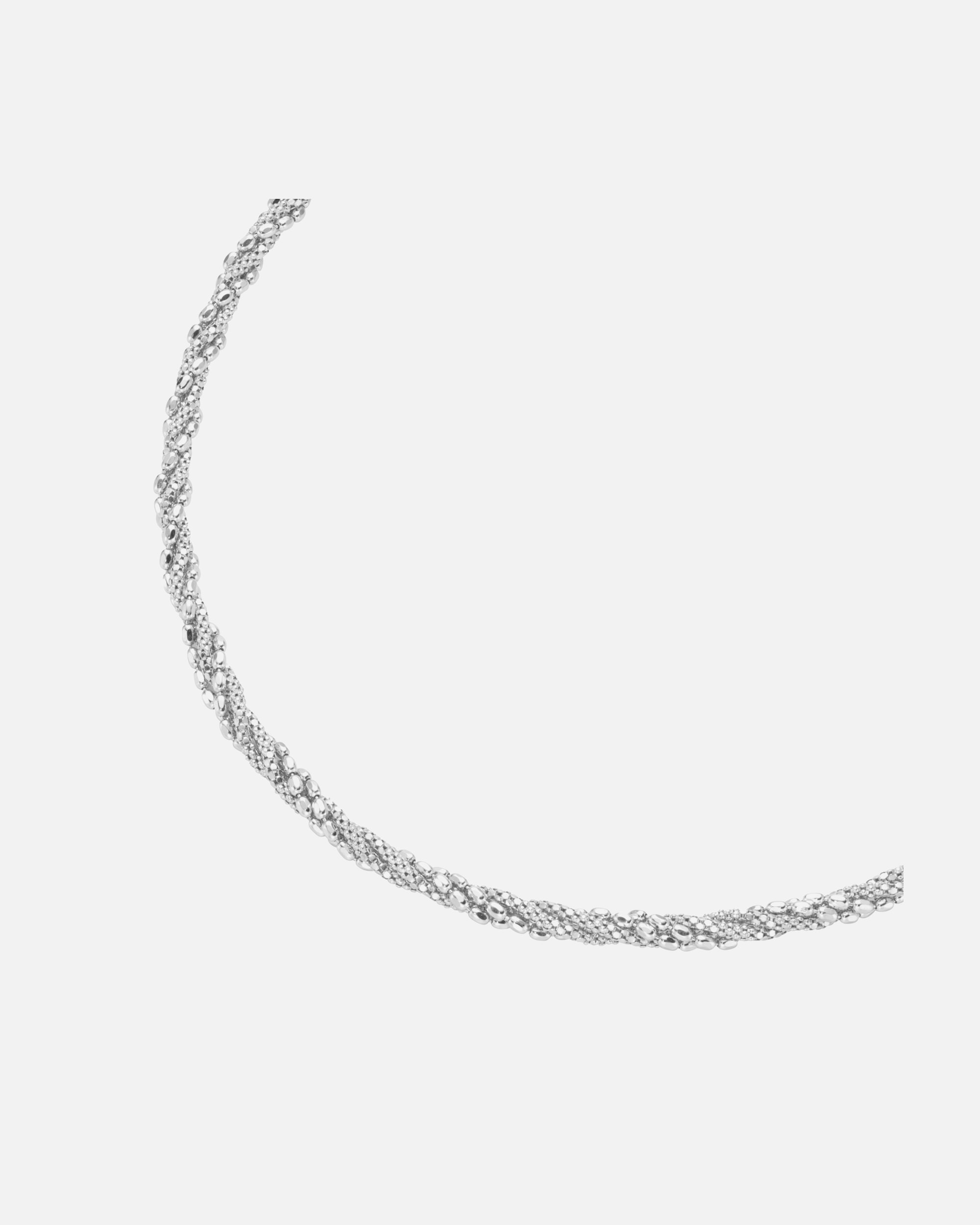 Halskette für Weiblich Smart Jewel Kette Fantasie, gedreht, Silber 925 45 cm