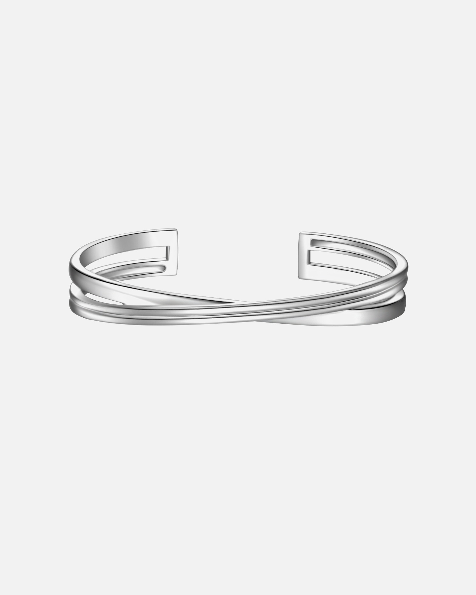Armreif für Weiblich Glanzstücke München Armband Sterling Silber 17,0 cm, flexibel einstellbar