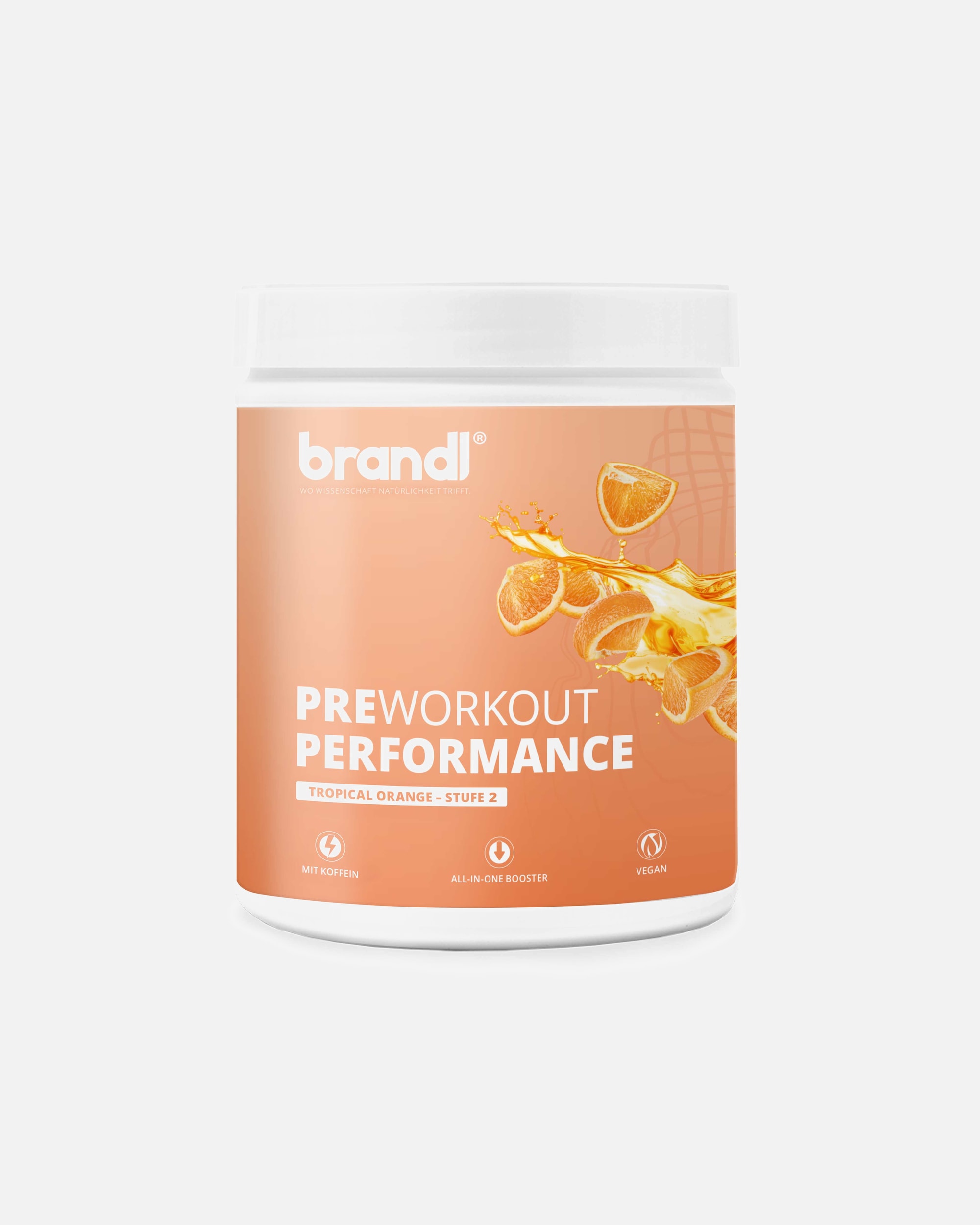 Protein & Shakes für Unisex Brandl Nutrition Pre-Workout Booster 2.0 | Stufe 2 500g