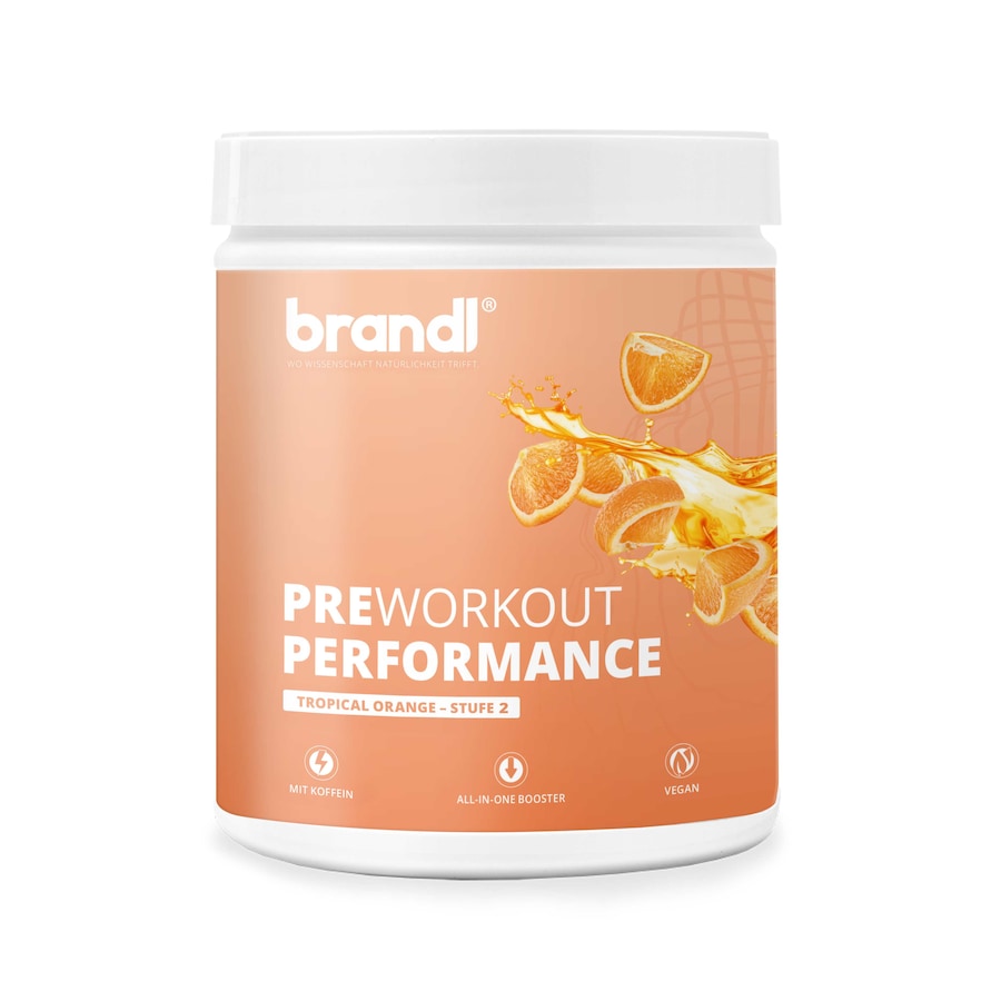 Brandl Nutrition Pre-Workout Booster 2.0 | Stufe 2 500g 500 g Schwarz