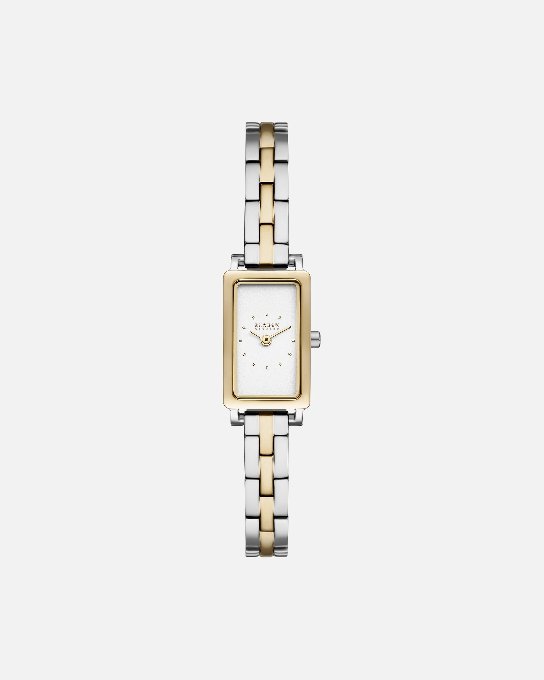 Uhr für Weiblich Skagen Damenuhr Edelstahl bicolor