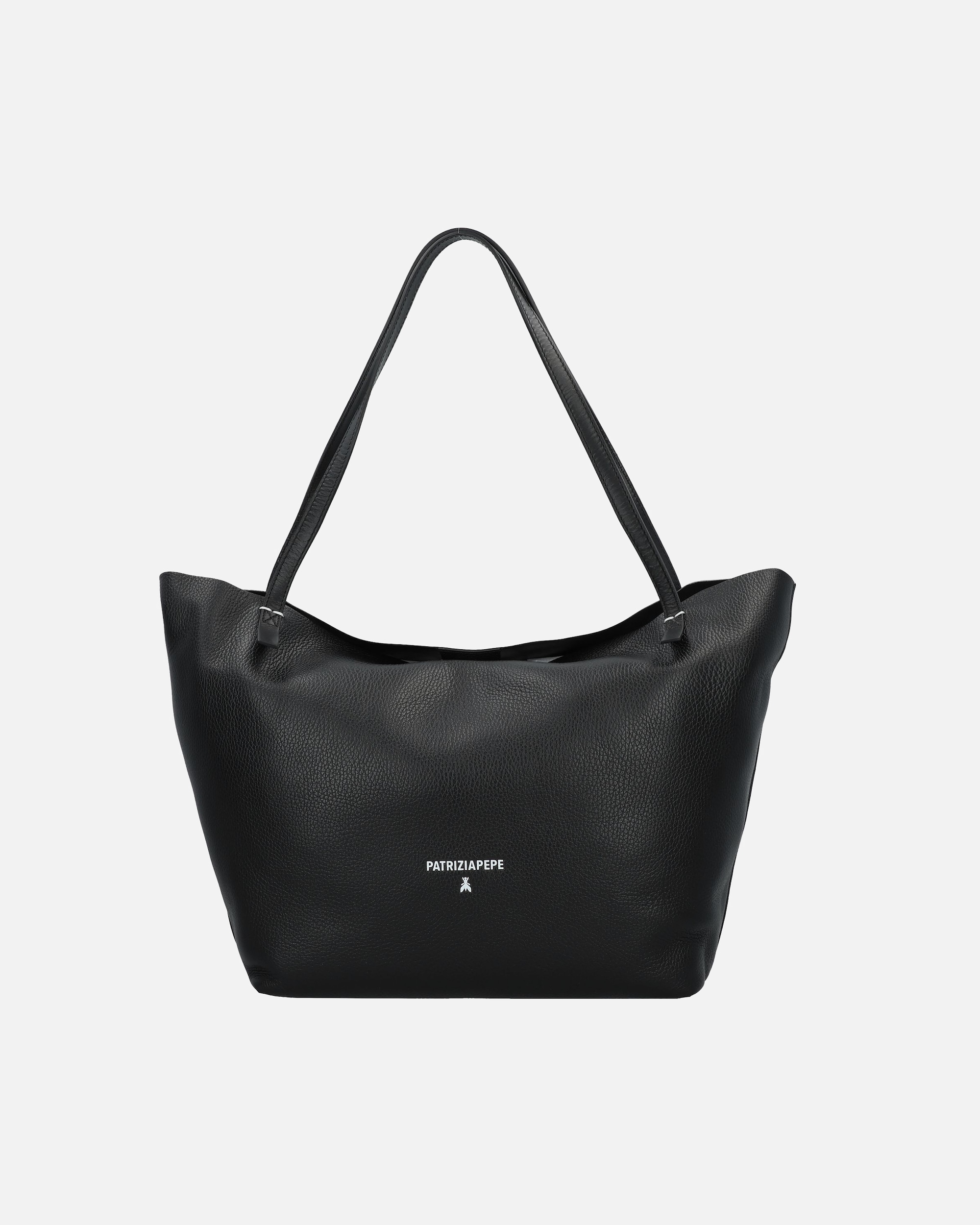 Tasche für Weiblich Patrizia Pepe Shopper nero