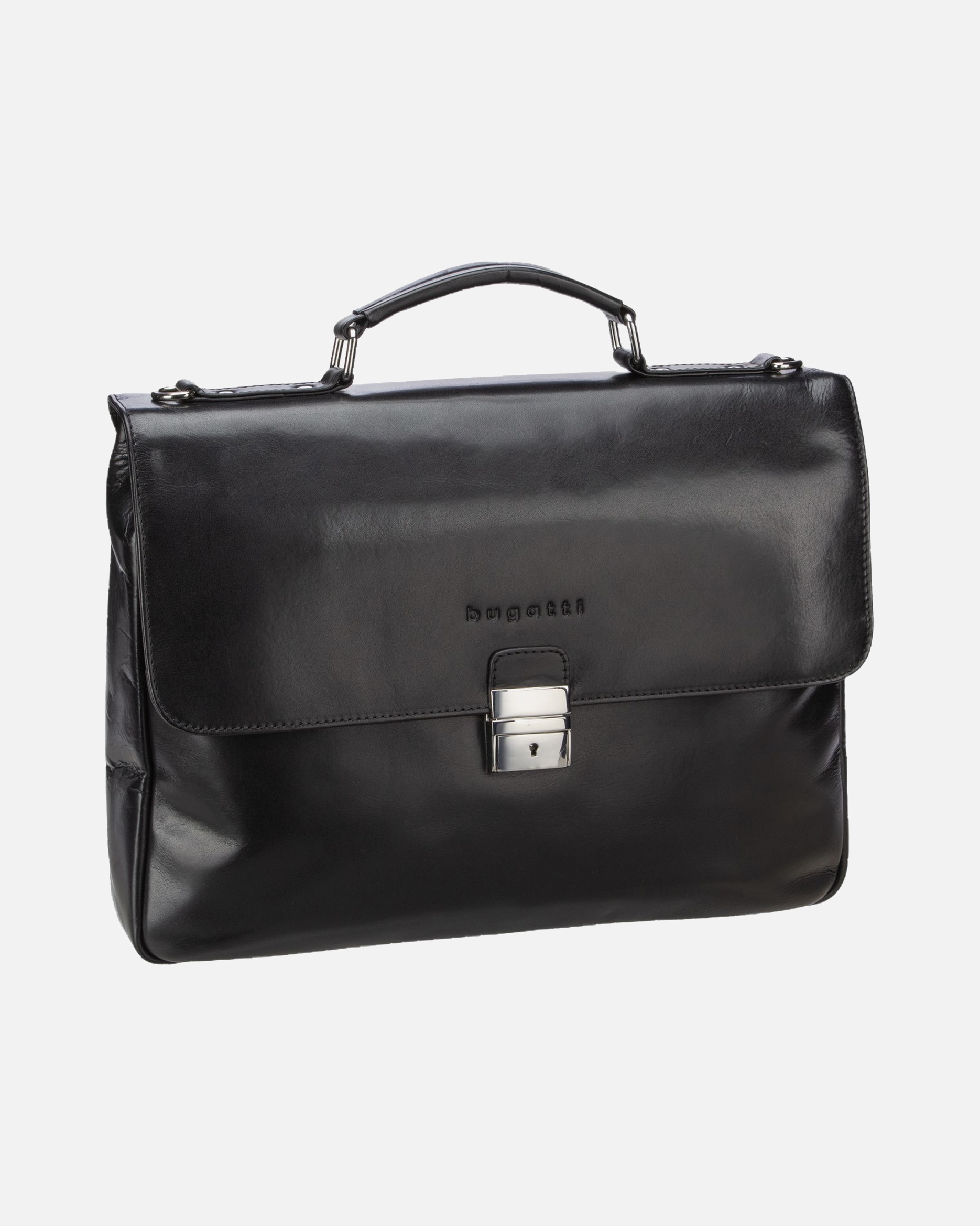 Laptoptasche für Männlich Bugatti Aktentasche Romano Small Black