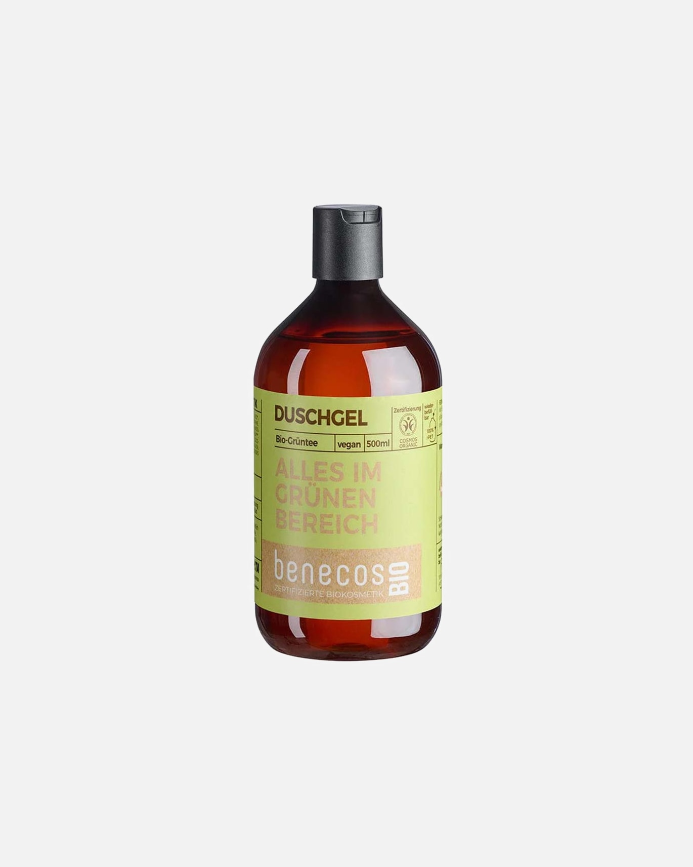 Duschgel für Unisex benecos Grüntee - Duschgel 500 ml