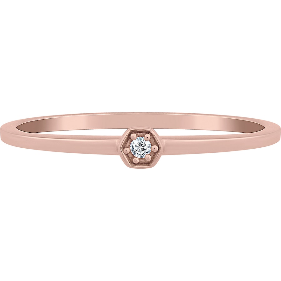 caï Caï Damen-Damenring 925er Silber Zirkonia 56 32016387 60 Damen