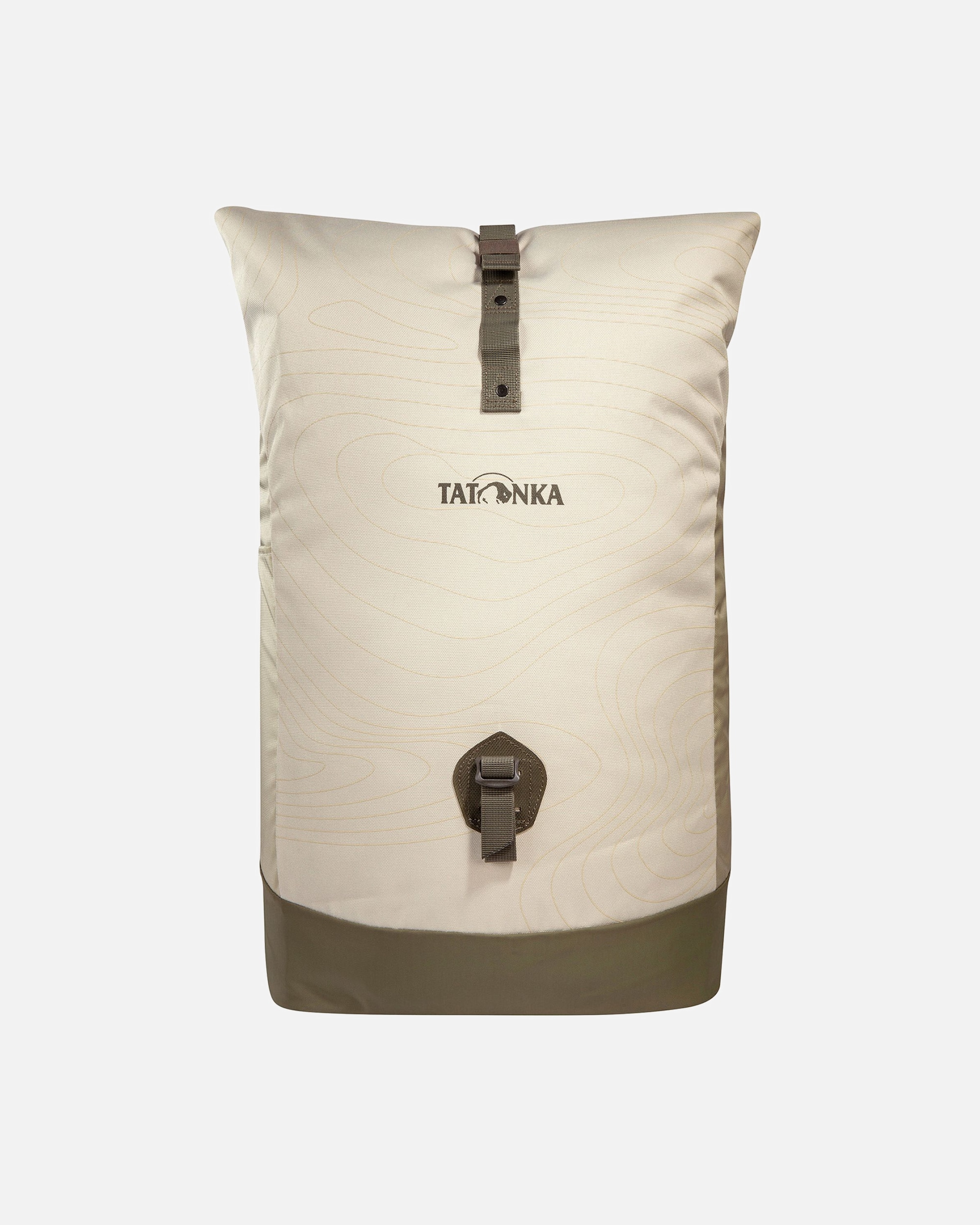 Rucksack für Männlich Tatonka Grip Rolltop Pack Daypack brownricecurve