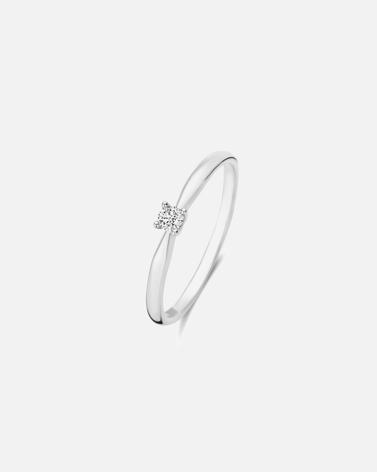 Ring für Weiblich Isabel Bernard Isabel Bernard De la Paix Celesse 14 Karat | Weißgold Ring | Diamant 0.07 Karat | IBD330005-54 Isabel Bernard De la Paix Celesse 14 Karat | Weißgold Ring | Diamant 0.07 Karat | IBD330005-54