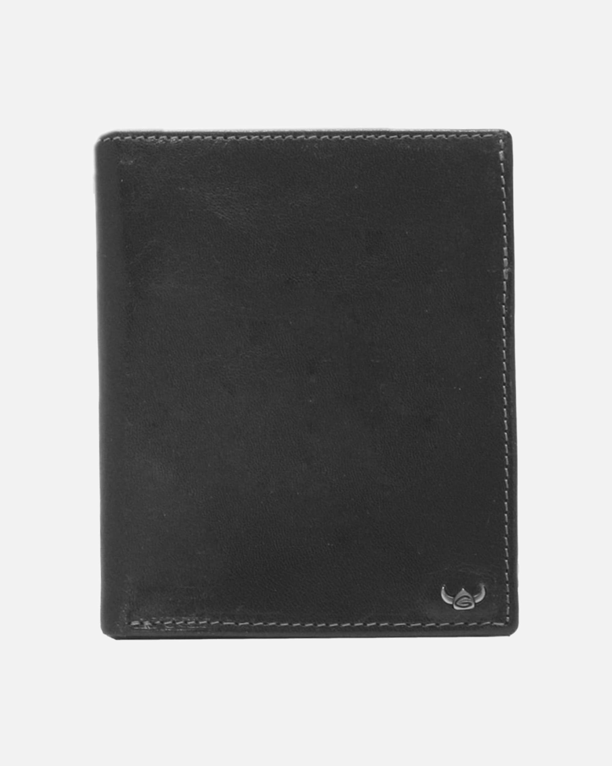 Portemonnaie für Männlich Golden Head Geldbörse Colorado RFID Protect Kombischeintasche schwarz