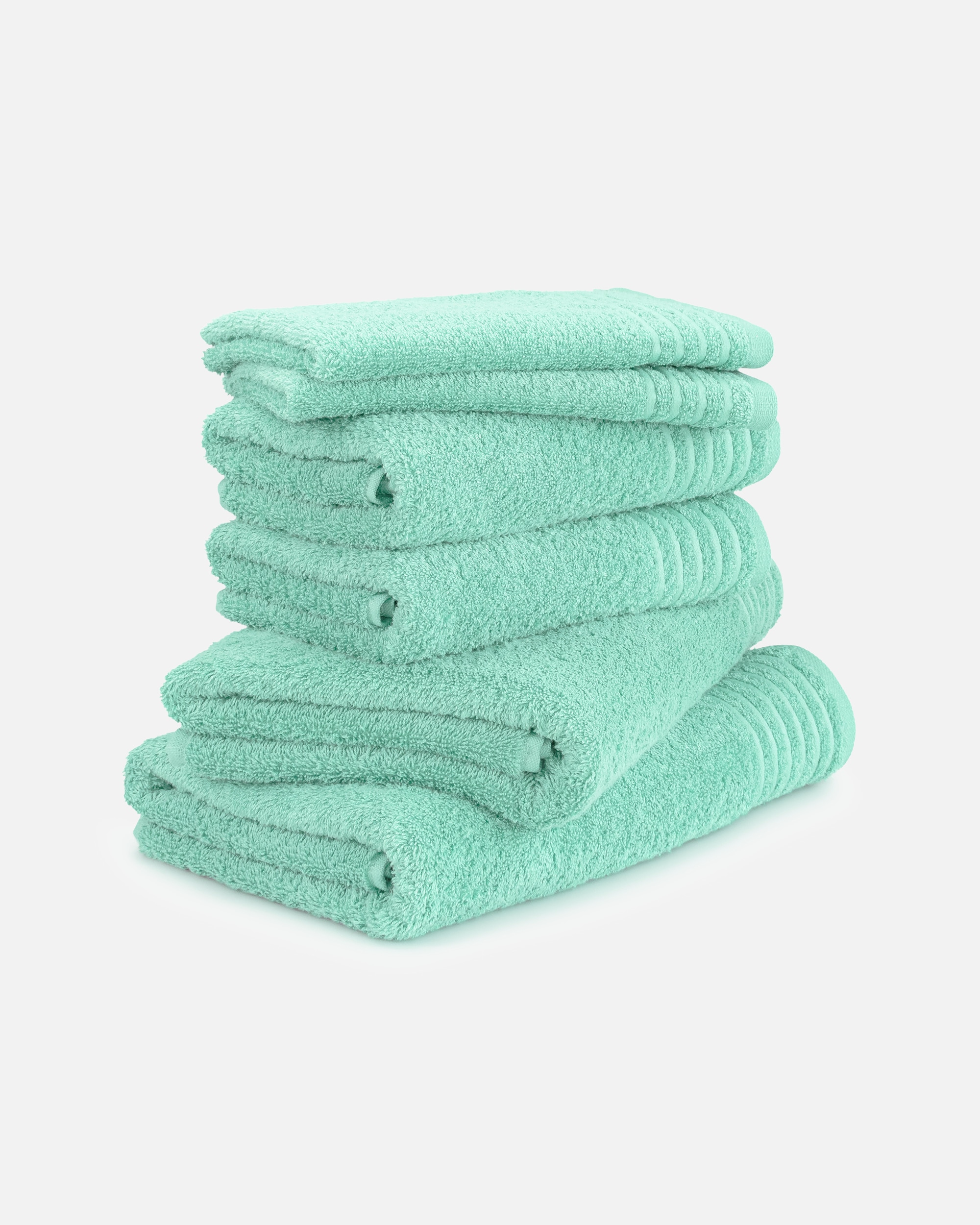 Handtuch für Unisex Möve Handtuchset New Classic 6-TLG jelly mint