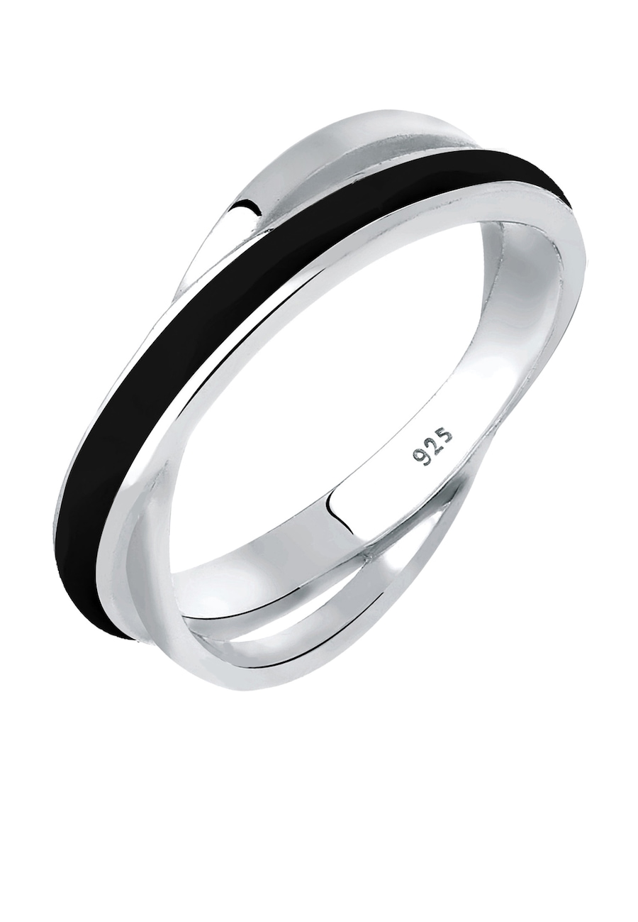 Elli Wickelring Emaille 925 Sterling Silber 56 Damen