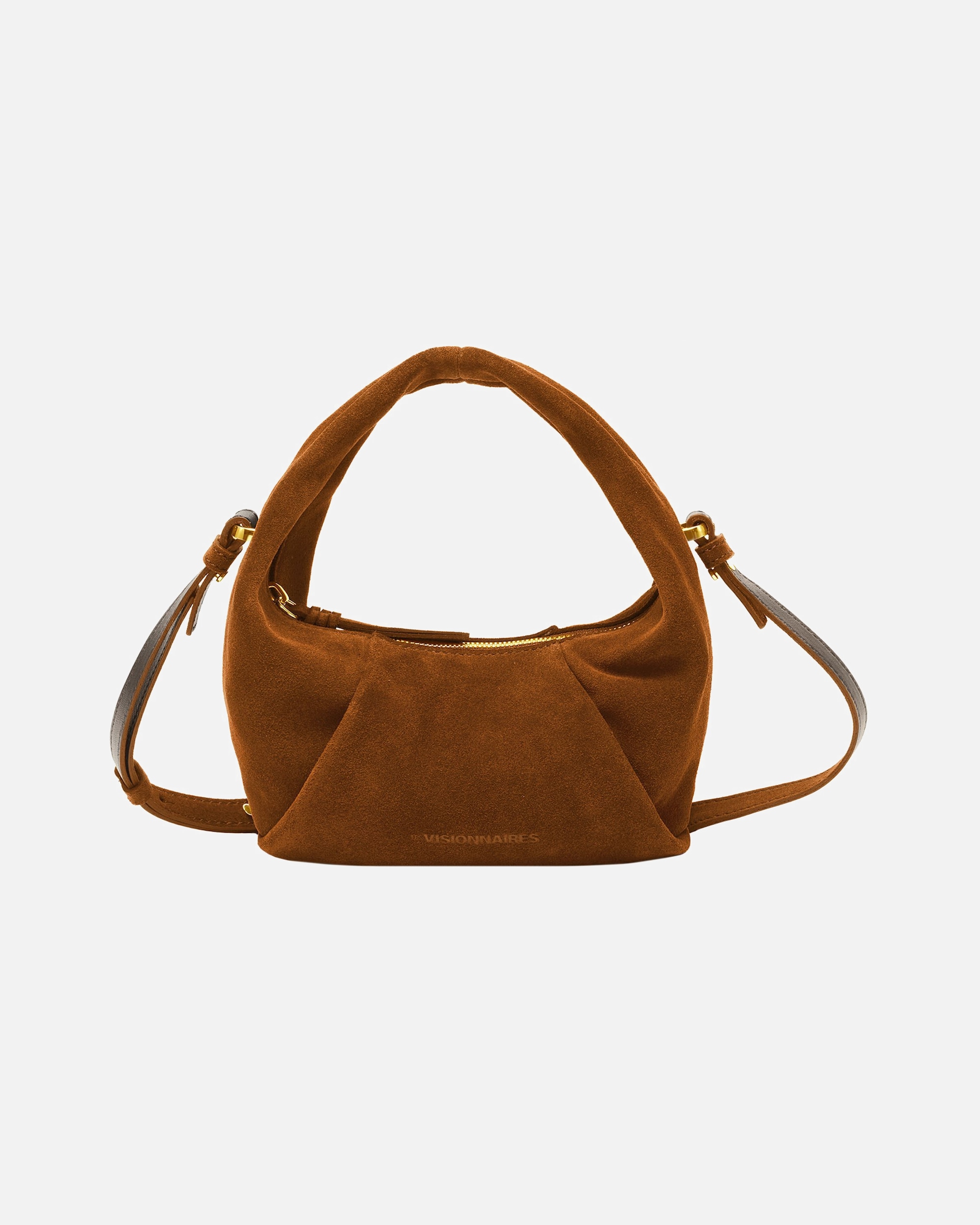 Tasche für Weiblich LES VISIONNAIRES Default Brand Line Greta Mini Essential Henkeltasche cognac