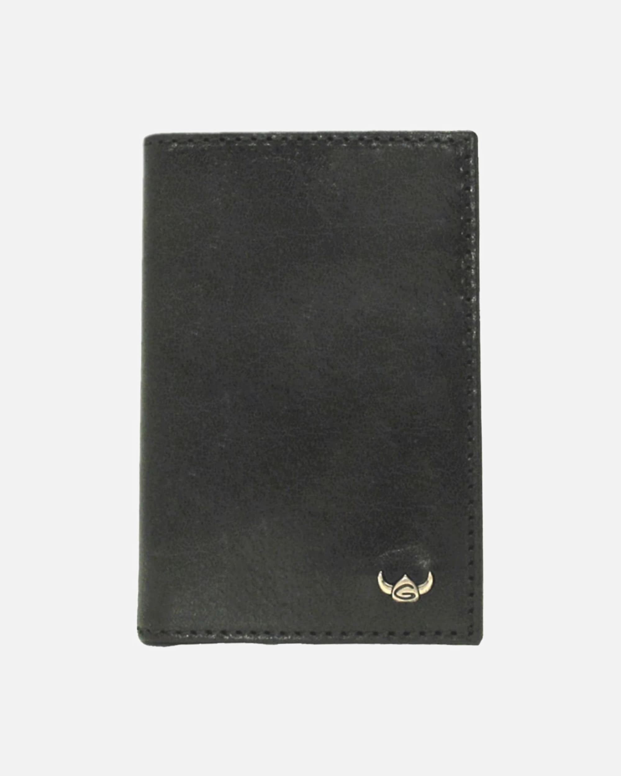 Etui für Männlich Golden Head Colorado Kreditkartenetui schwarz