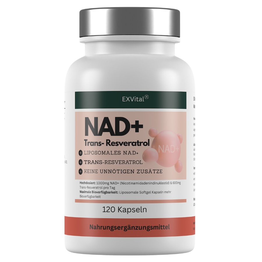 EXVital EXVital NAD+ Kapseln mit Trans-Resveratrol 120 g