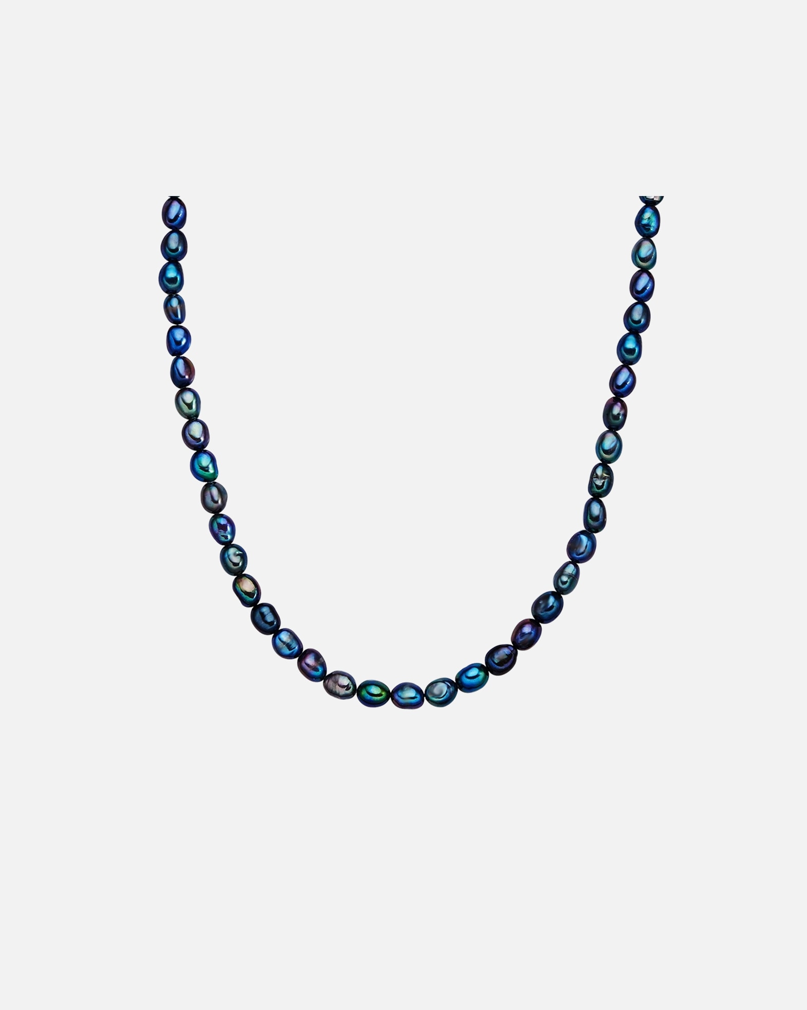 Halskette für Weiblich Valero Pearls Perlen-Kette aus Sterling Silber in gelbgold mit Süßwasser-Zuchtperle 40,0 cm Basiskette + 5,0 cm Verlängerung
