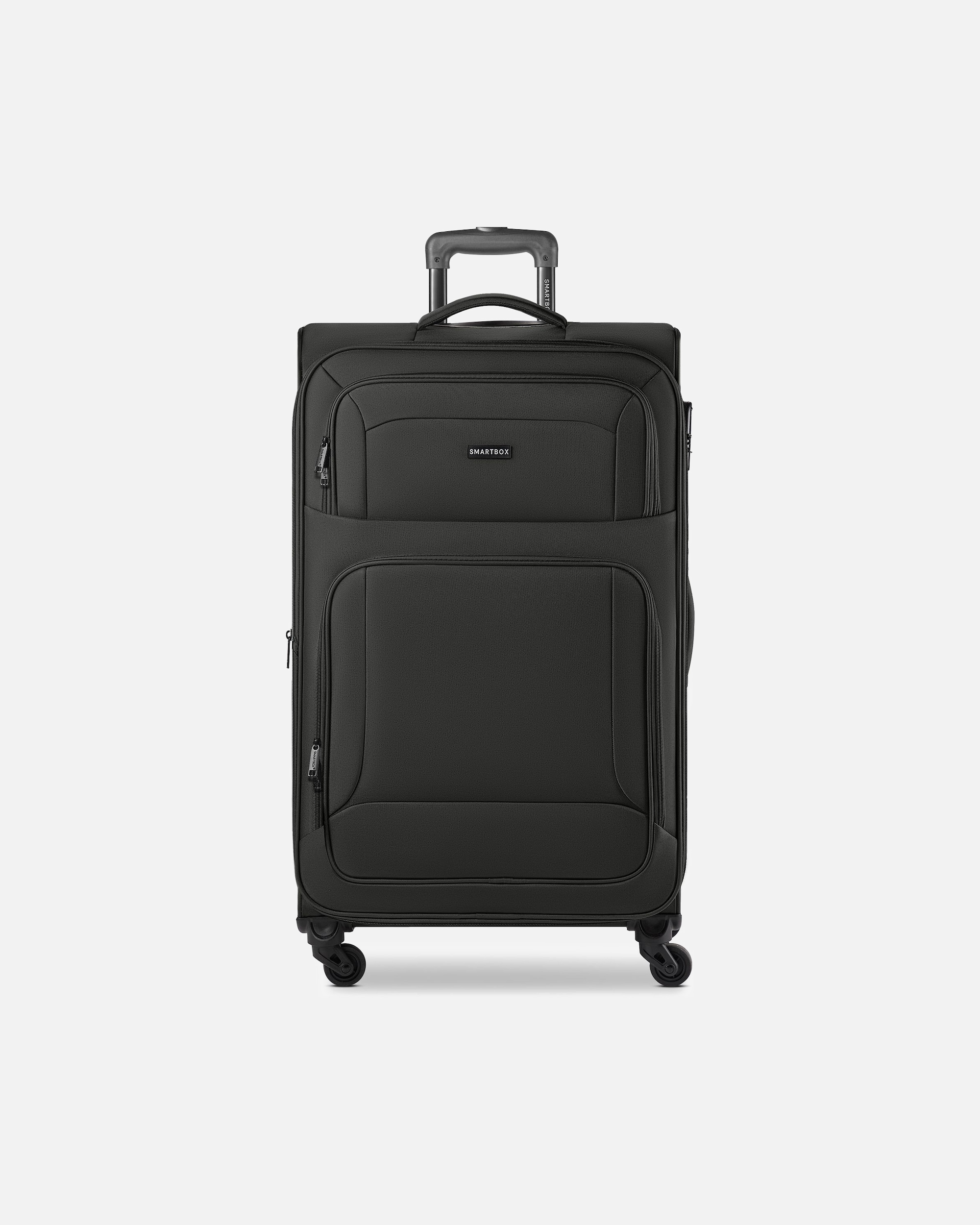 Trolley für Männlich Smartbox Default Brand Line Edition 04 4 Rollen Trolley 78 cm mit Dehnfalte black