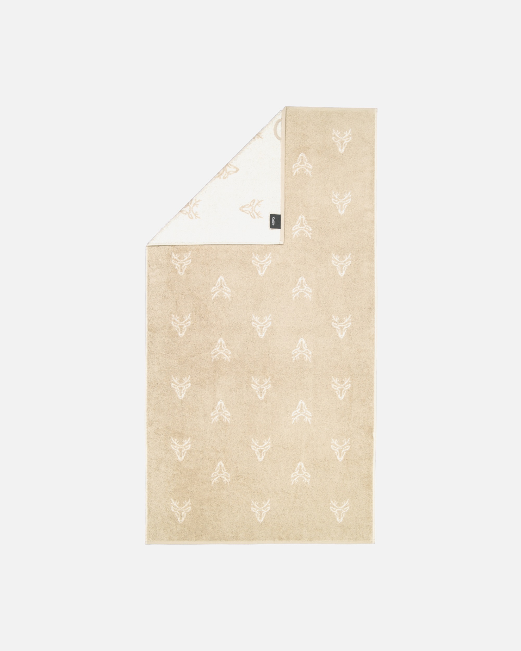 Handtuch für Unisex Cawö Cawö Handtücher Alpenchic Edition Allover 6229 natur - 33 Duschtuch 70x140 cm