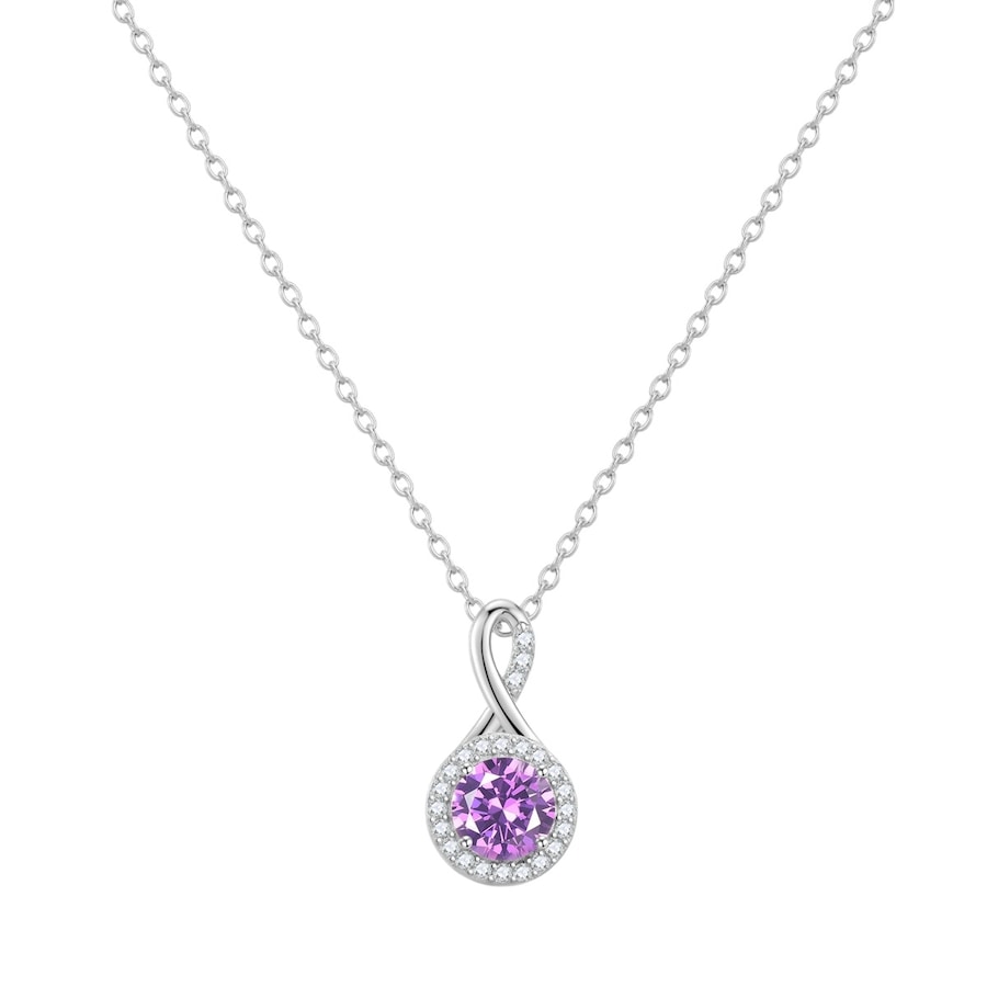 Rafaela Donata Halskette aus Sterling Silber in mit Zirkonia 42,0 cm Basiskette + 7,0 Verlängerung Damen