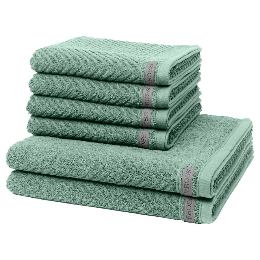 ROSS Smart 6-teilig Handtuch-Set Schilf Grau
