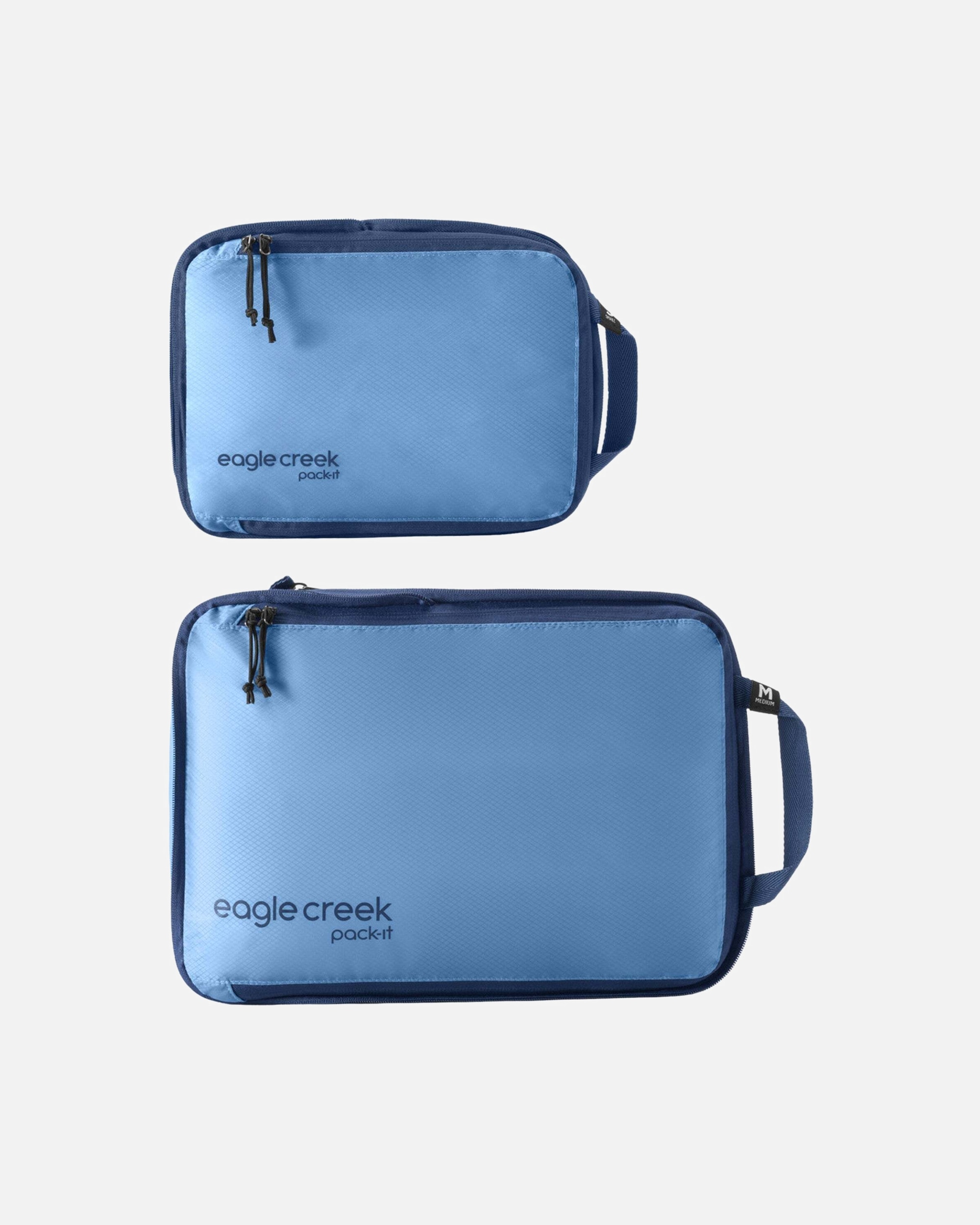 Tasche für Unisex Eagle Creek Pack-It Isolate Compression Cube Set S/M 2tlg. - Packsack (blue dawn) blau