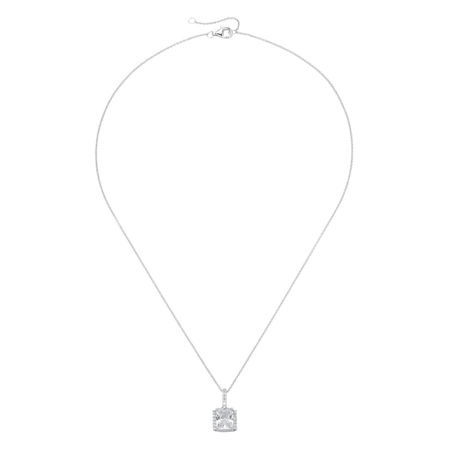 Smart Jewel Kette Anhänger m. Zirkonia, Silber 925/- Weiss