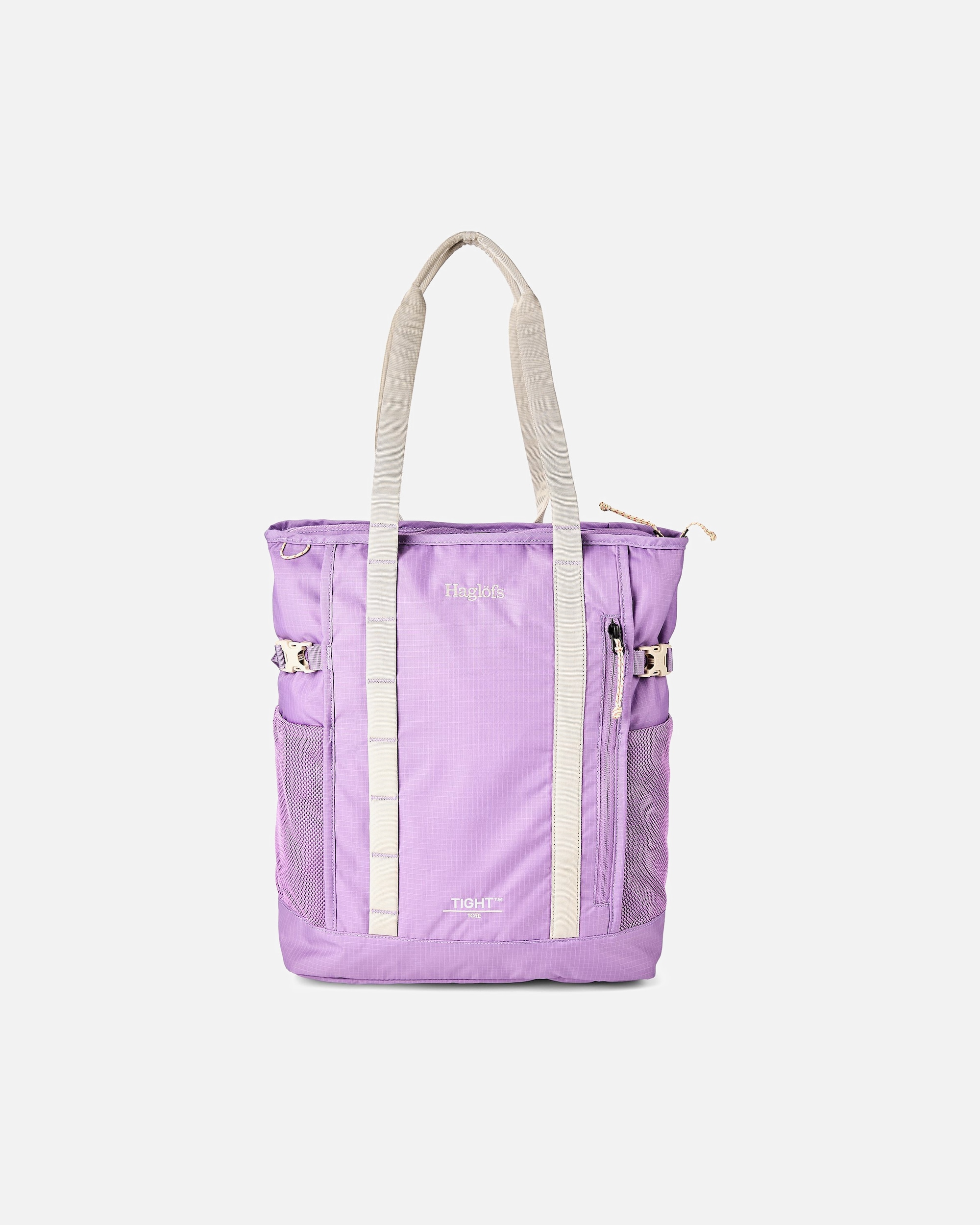 Clutch für Weiblich Haglöfs Tight Schultertasche purple ice-chalk beige