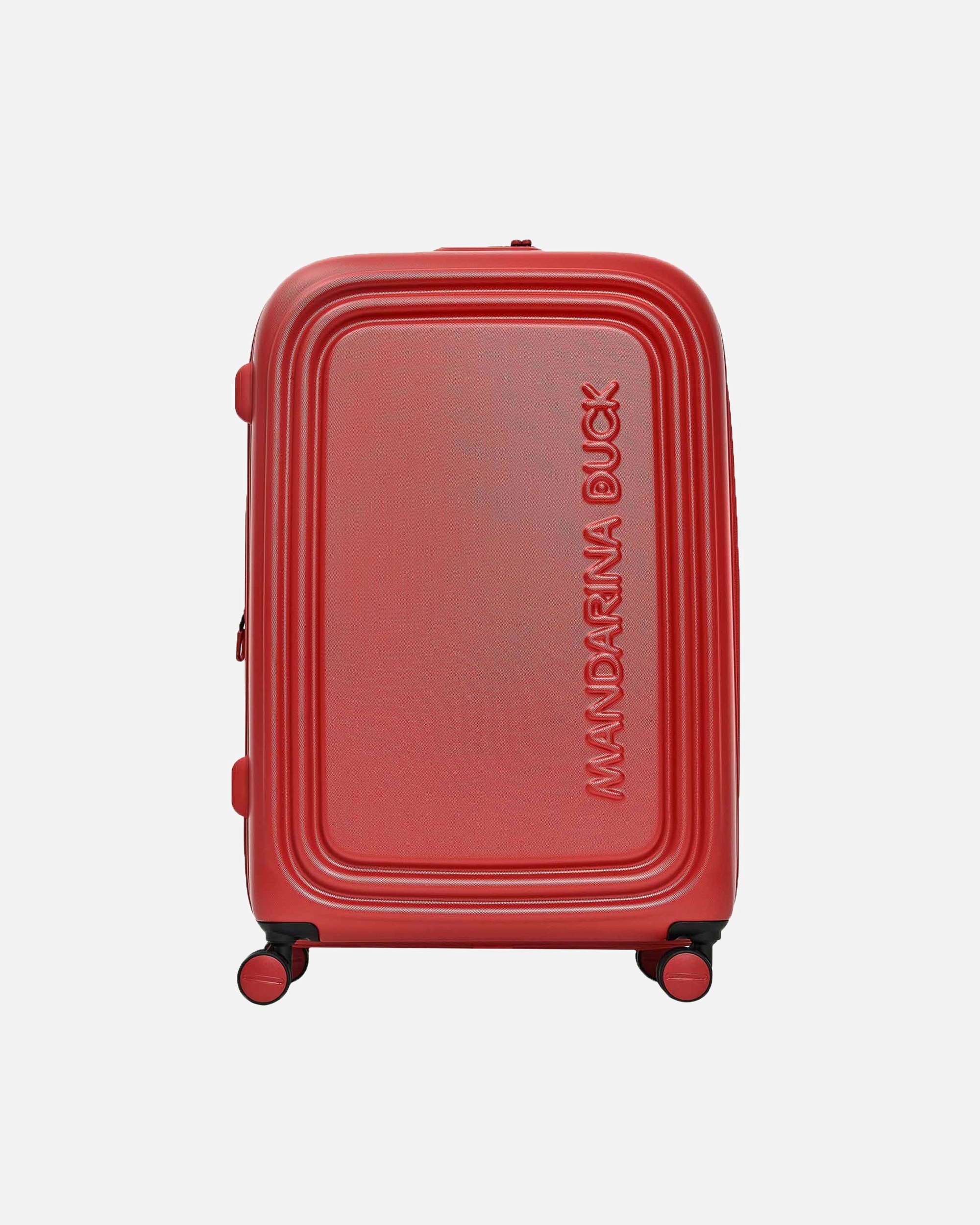 Trolley für Männlich Mandarina Duck Logoduck + 4 Rollen Trolley L 75 cm cherry tomato