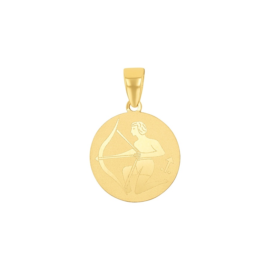 amor Motivanhänger Gold Weiss