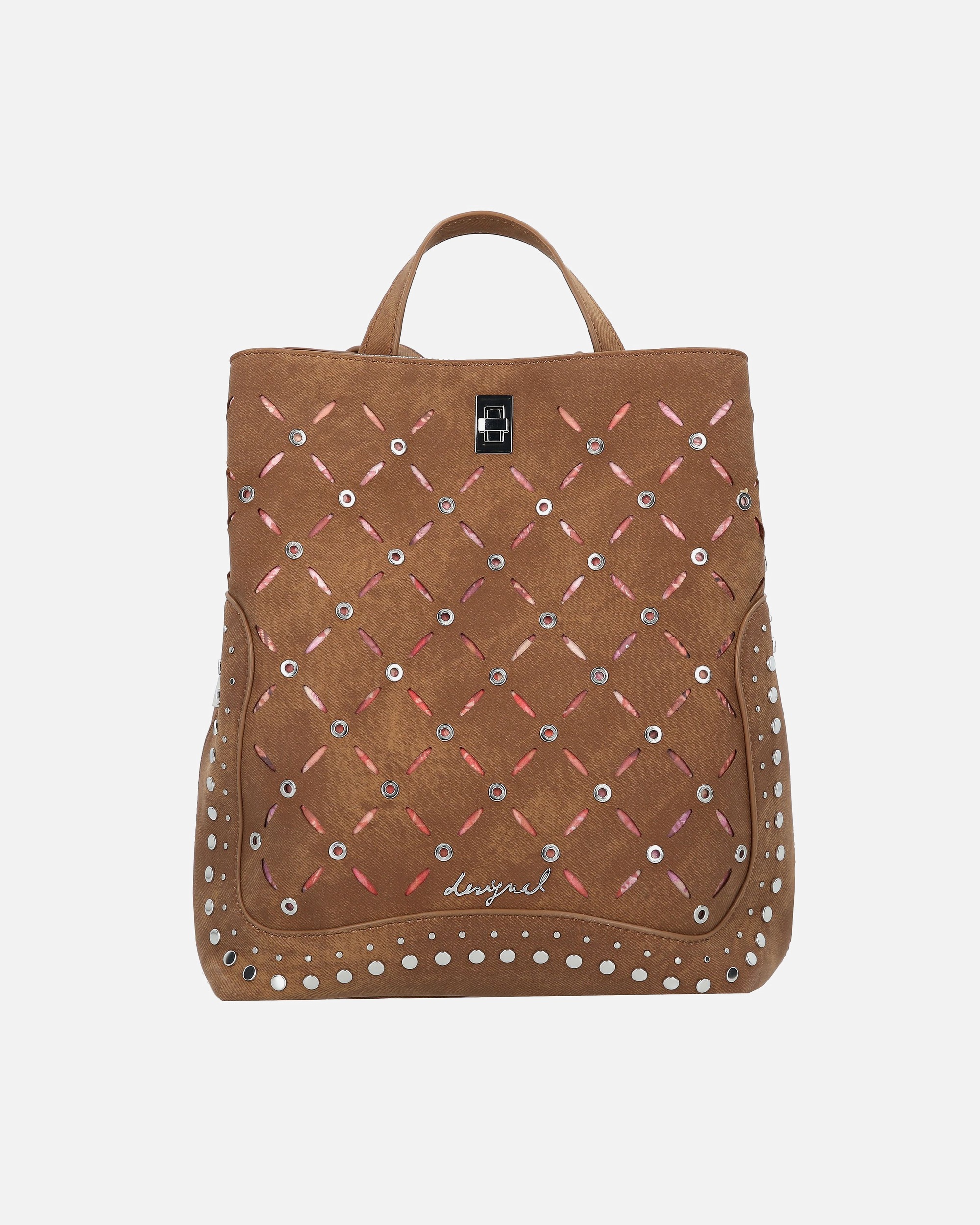 Rucksack für Weiblich Desigual Yankee Daypack braun