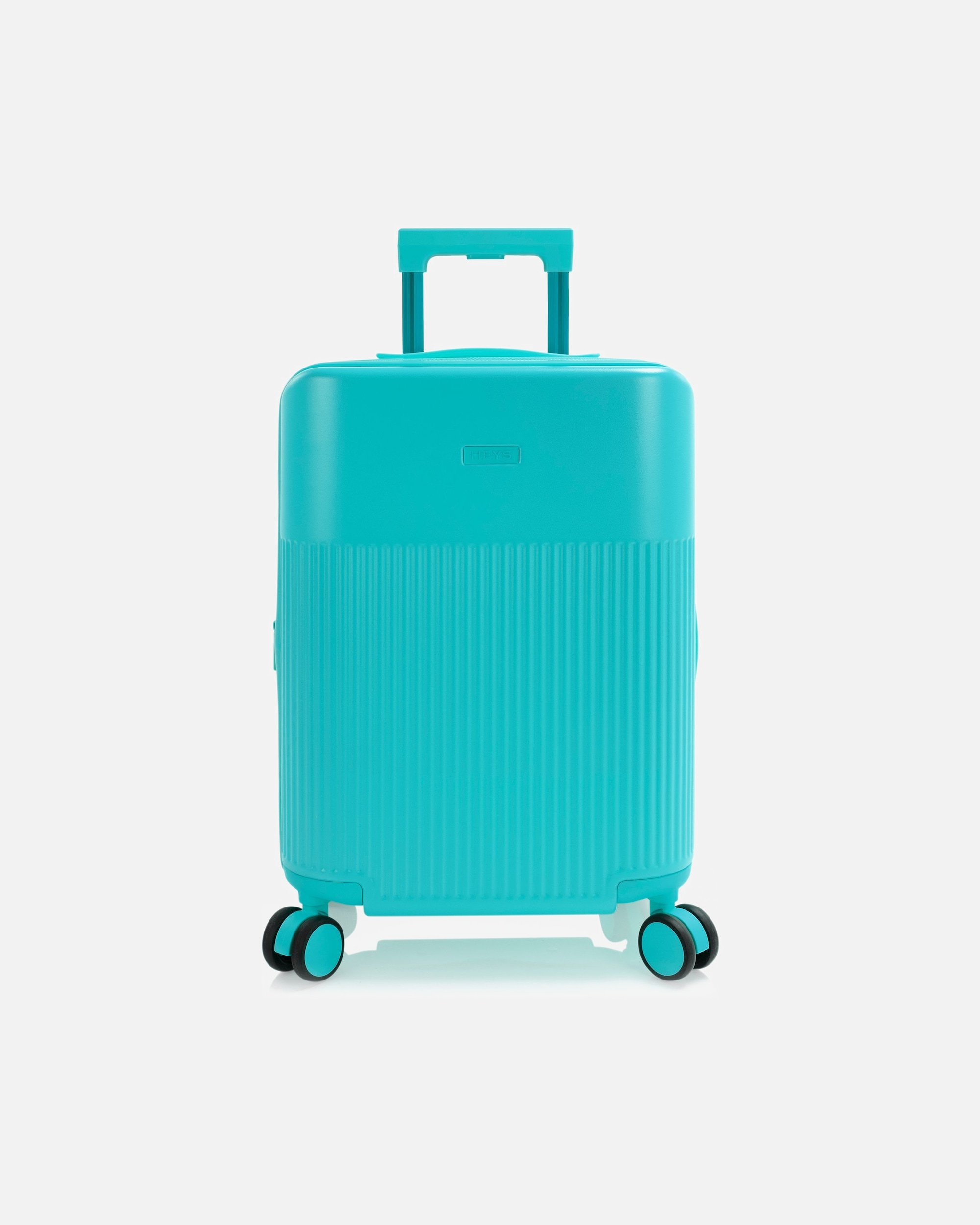 Handgepäckkoffer für Männlich Heys HiLite 4 Rollen Kabinentrolley S 52.5 cm mit Dehnfalte aqua breeze