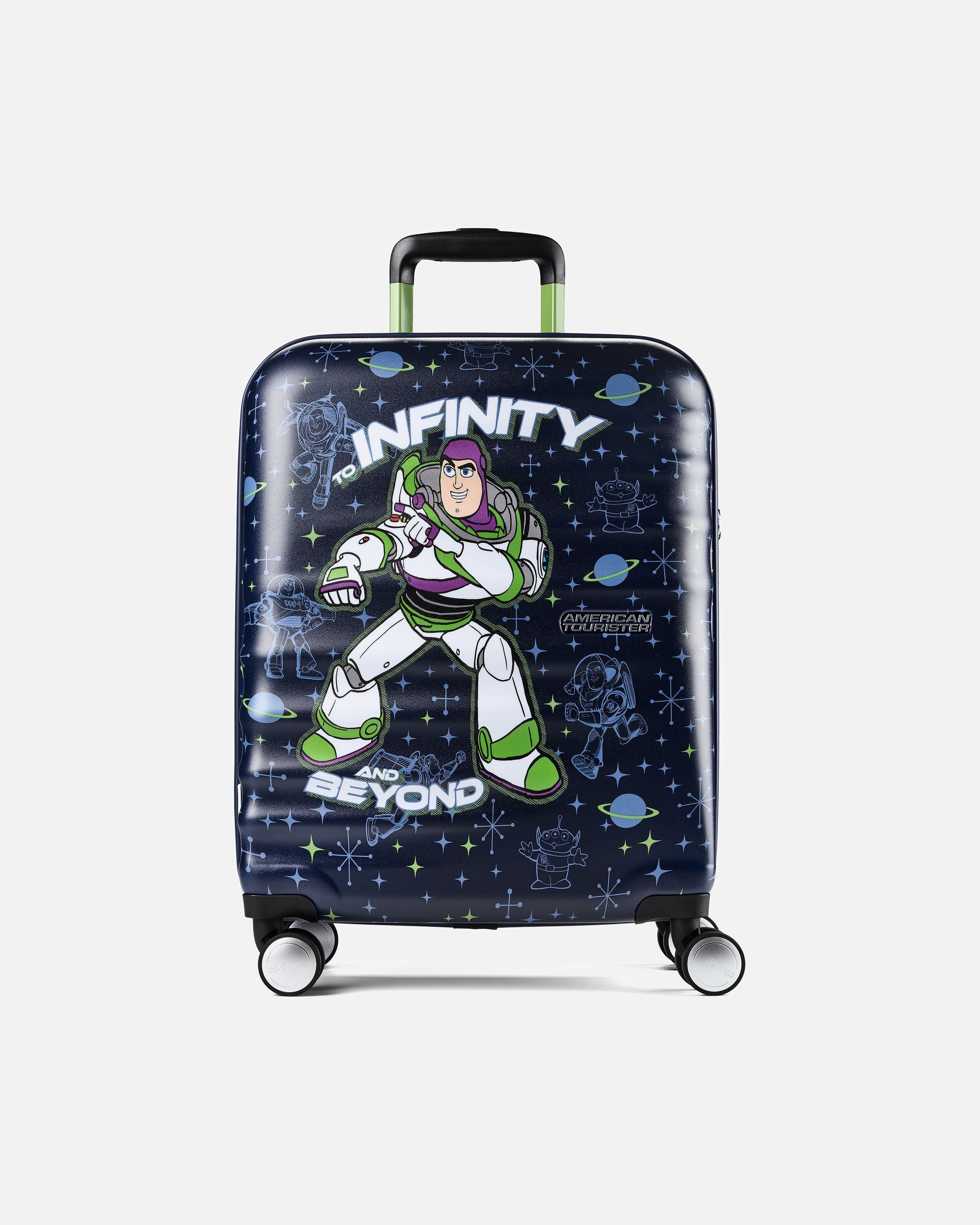 Handgepäckkoffer für Männlich American Tourister Wavebreaker Disney 4 Rollen Kabinentrolley 55 cm buzz lightyear