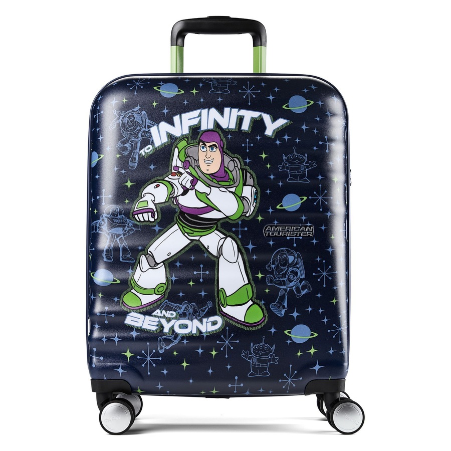American Tourister Wavebreaker Disney 4 Rollen Kabinentrolley 55 cm buzz lightyear Schwarz Herren