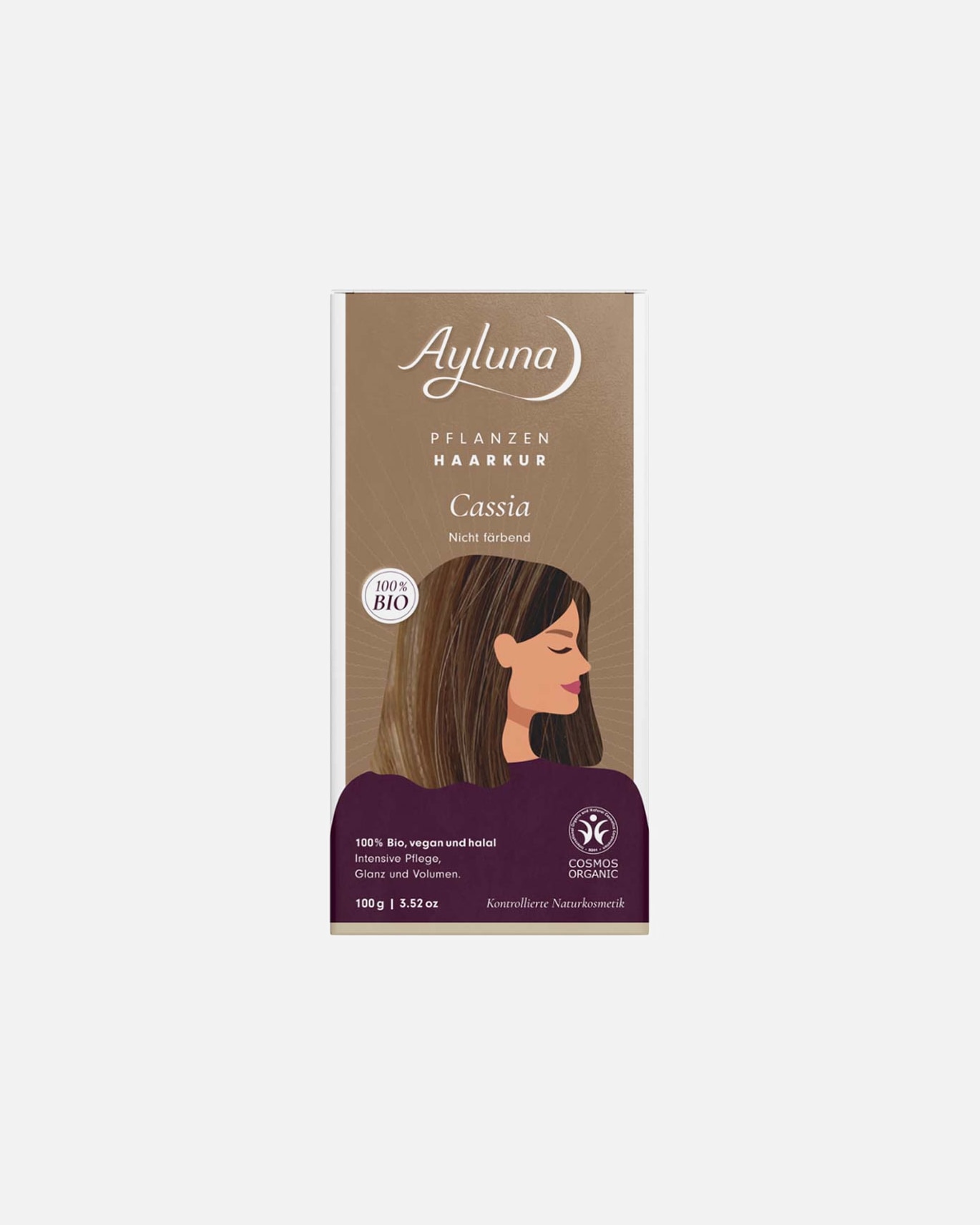 Haarkur für Unisex Ayluna Naturkosmetik Haarkur - Nr.10 Cassia 100 g