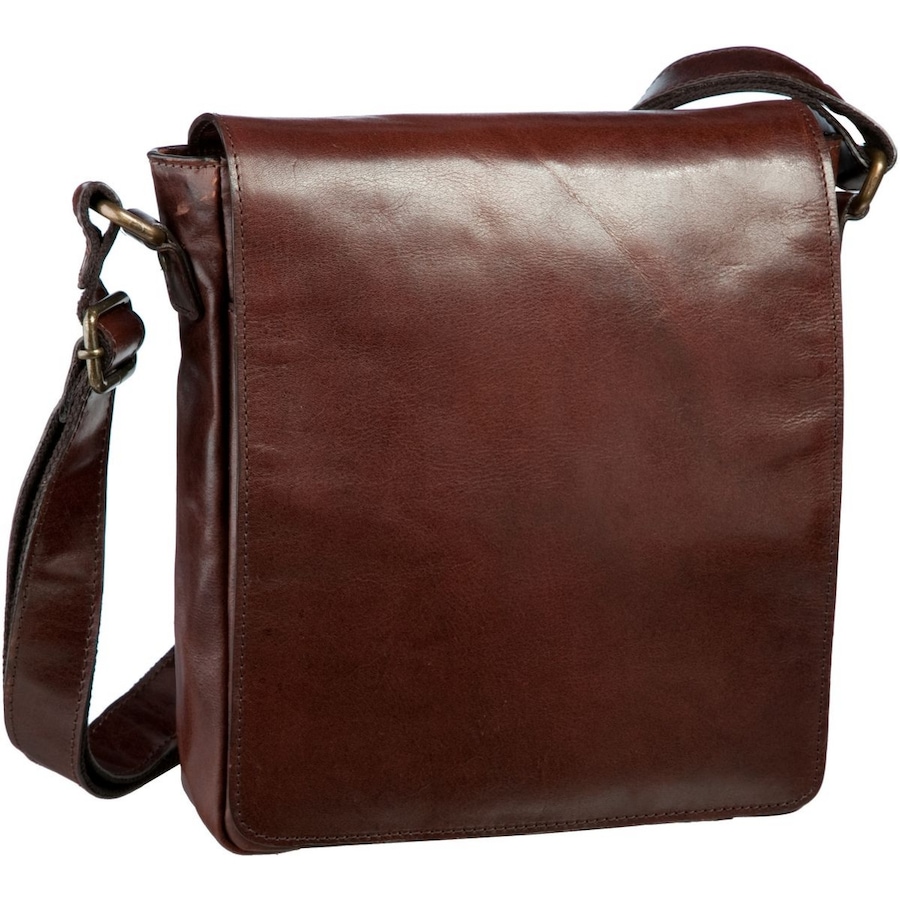 Leonhard Heyden Laptoptasche Cambridge 5253 Umhängetasche S Rotbraun Braun