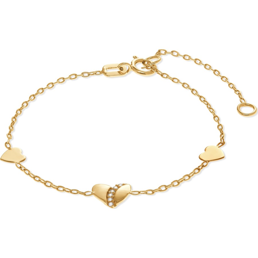 FAVS Armband 375er Gelbgold One Size Damen