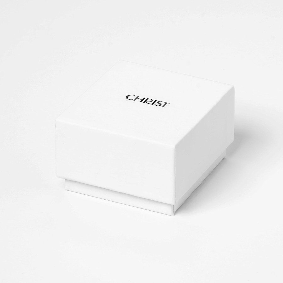 CHRIST Damenring 750er Weißgold 56 Damen