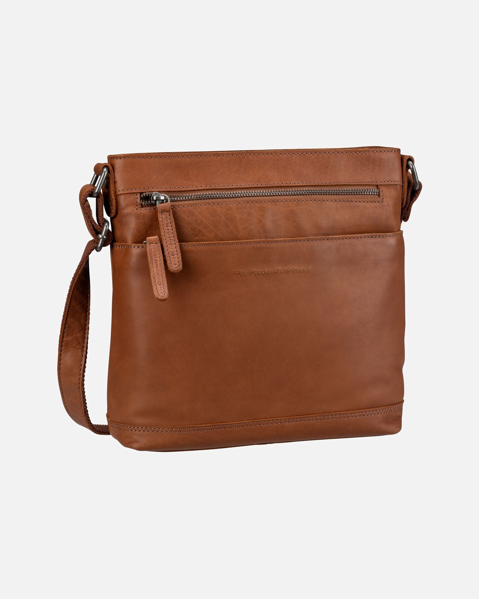 Umhängetasche für Weiblich The Chesterfield Brand Umhängetasche Almeria Cognac
