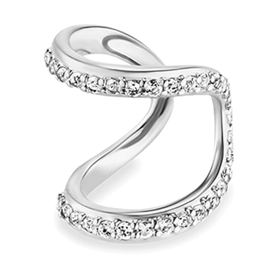 caï Ear Cuff 925/- Sterling Silber Topas weiß 0,124ct. Damen