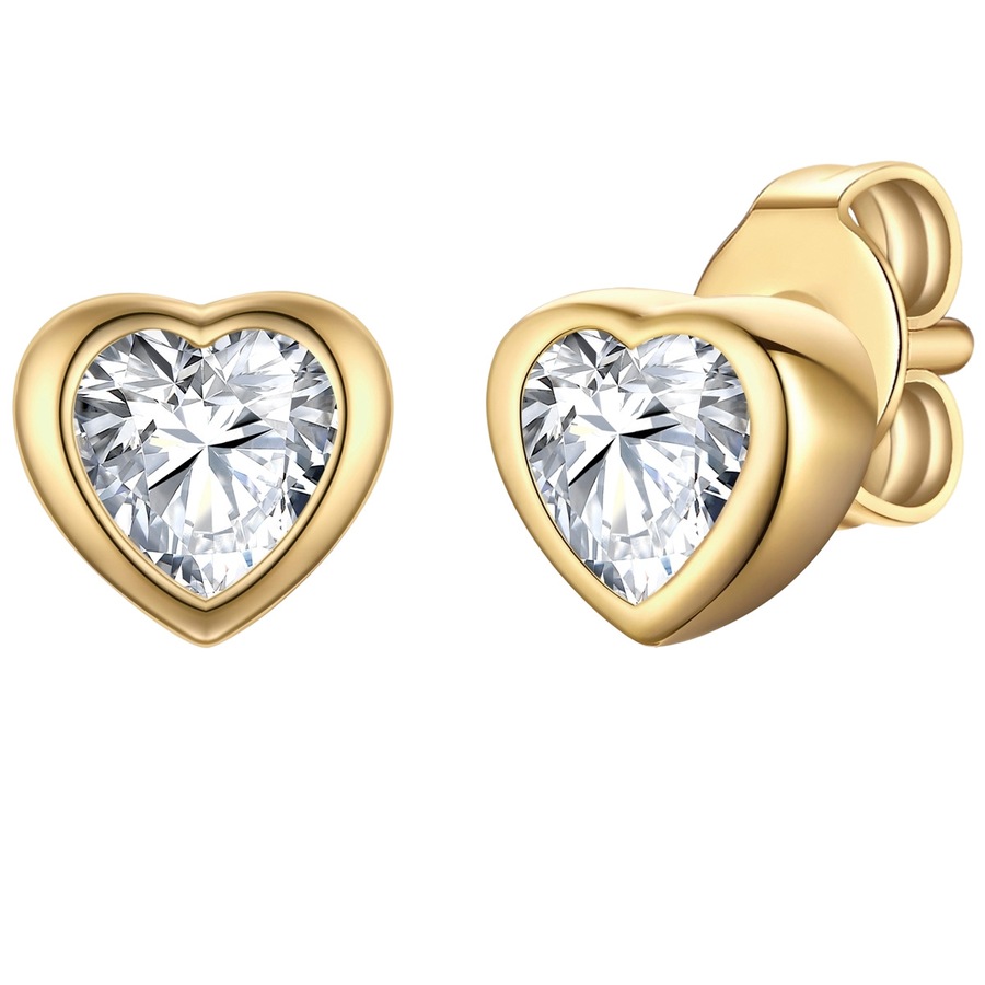 Rafaela Donata Ohrstecker Schmetterling aus Sterling Silber in mit Zirkonia 5,1 mm Damen