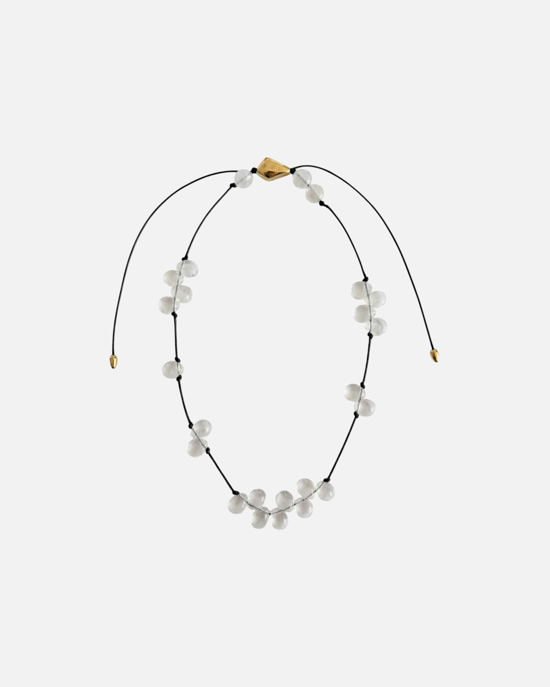 Halskette für Unisex Purelei Clarity Kette 100% Edelstahl Gold